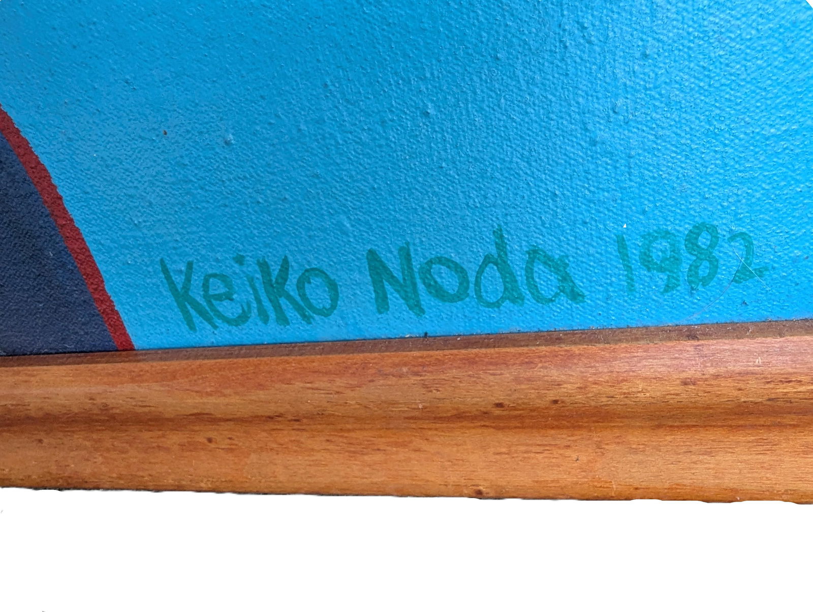 1980s Oil Painting Portrait of Women in Gentlemen's Attire by Keiko Noda - 12