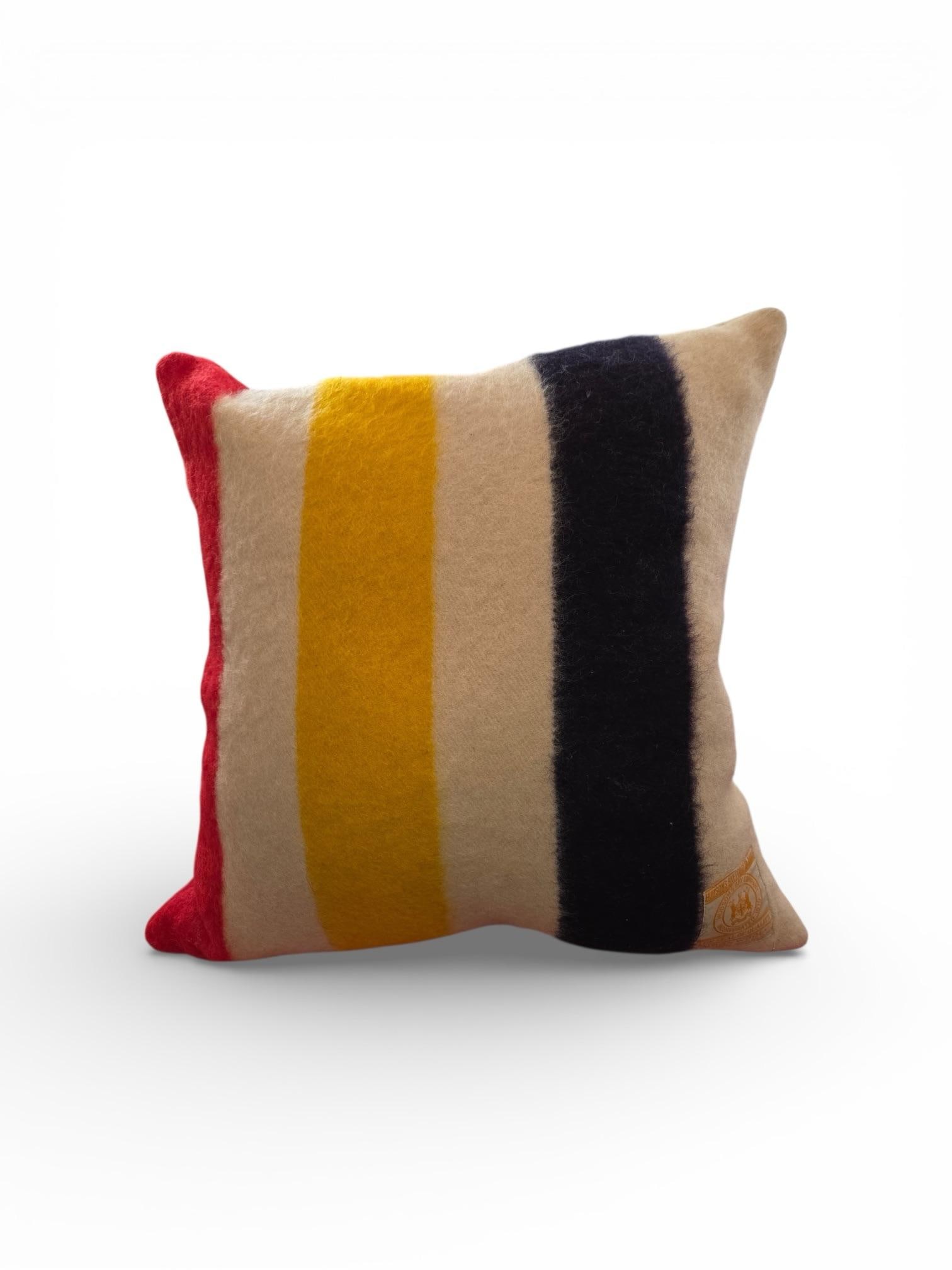 Vintage Hudson Bay blanketPillow - 3
