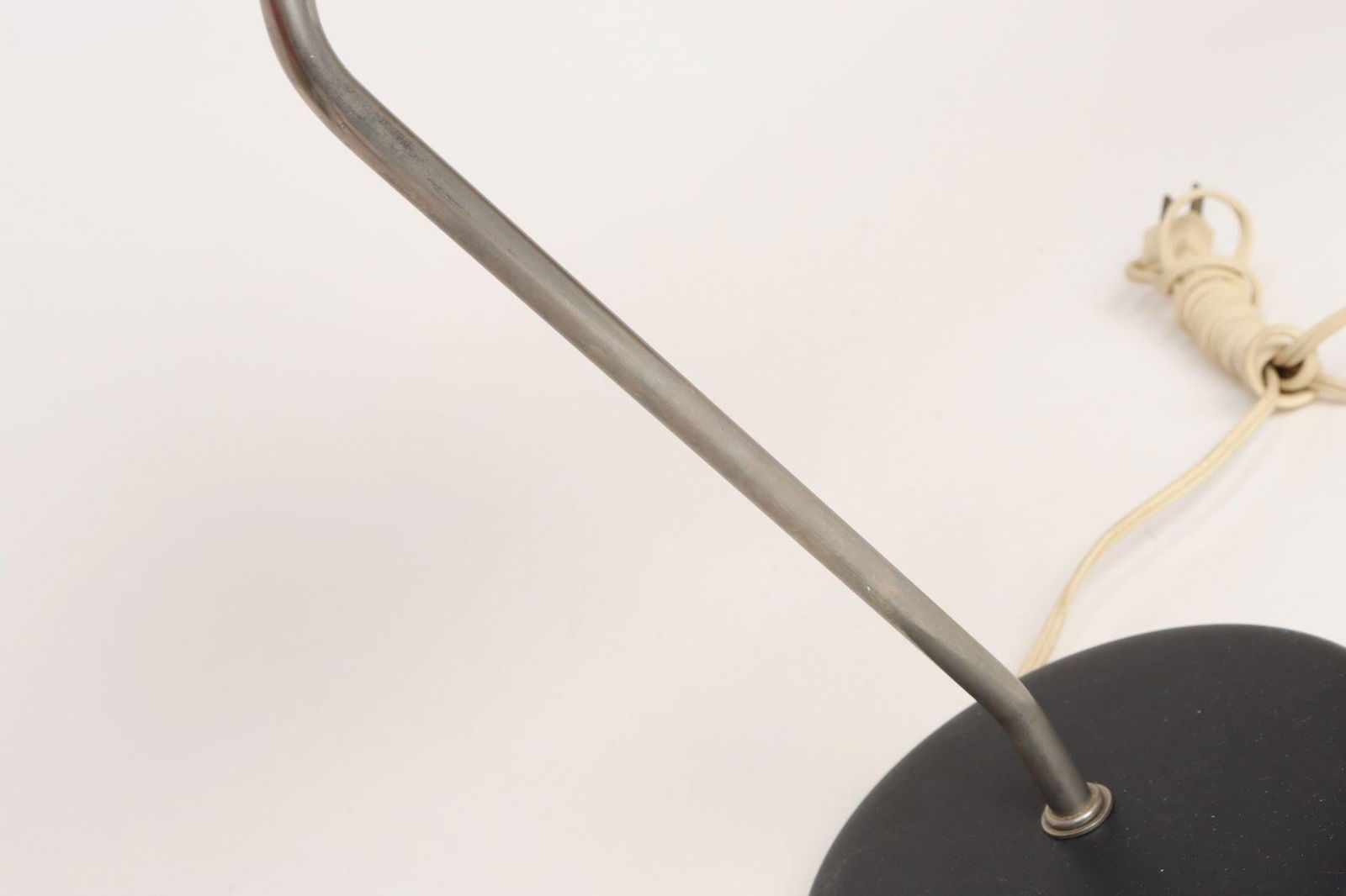 Vintage Italian Aluminum Table Lamp With Swiveling Shade by Targetti Sankey - 17