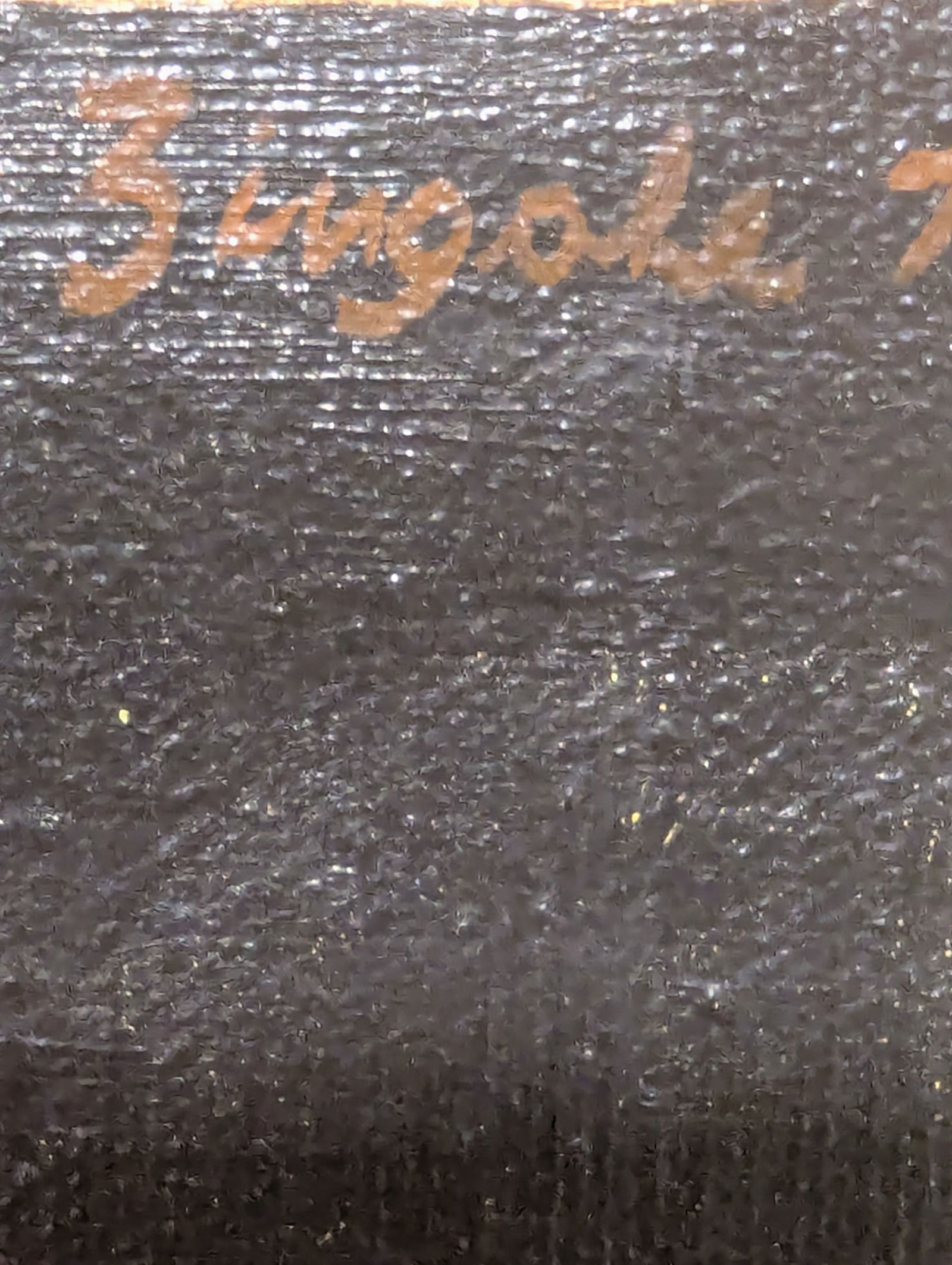 Mid 20th Century Larry Zingale Original Acrylic Painting of New York Mobster Abraham Friedman Wanted - 12