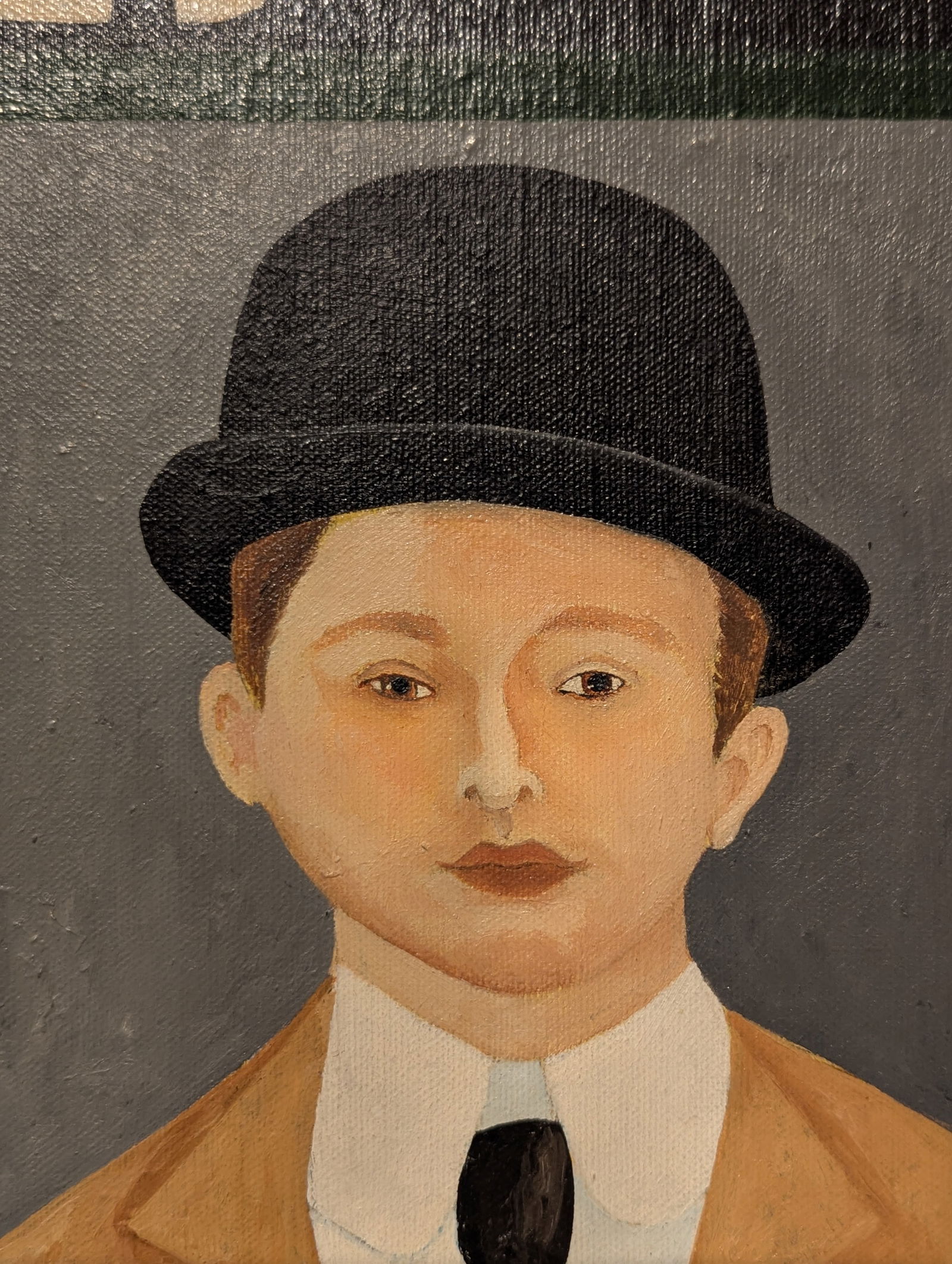 Mid 20th Century Larry Zingale Original Acrylic Painting of New York Mobster Abraham Friedman Wanted - 6