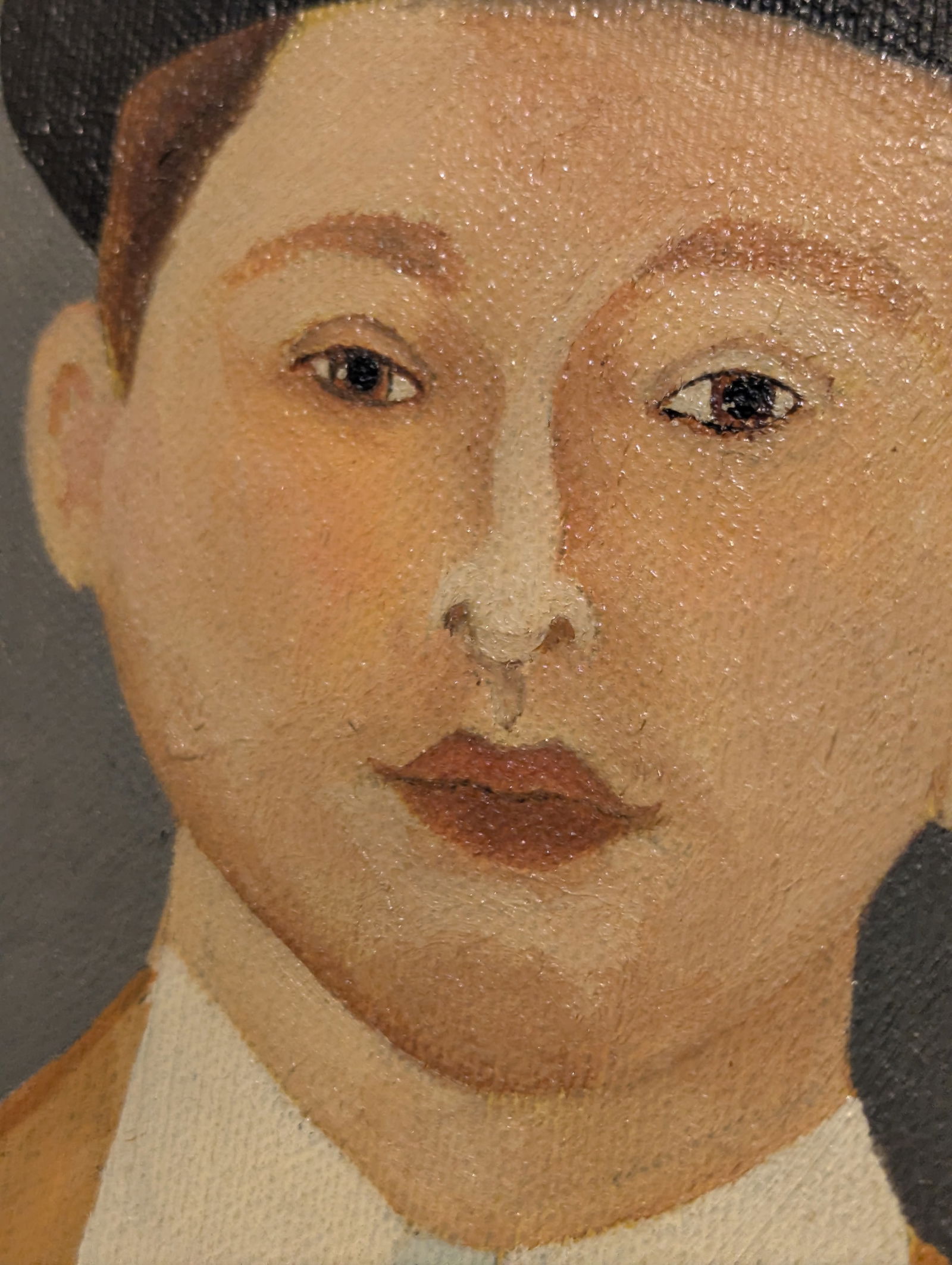 Mid 20th Century Larry Zingale Original Acrylic Painting of New York Mobster Abraham Friedman Wanted - 7