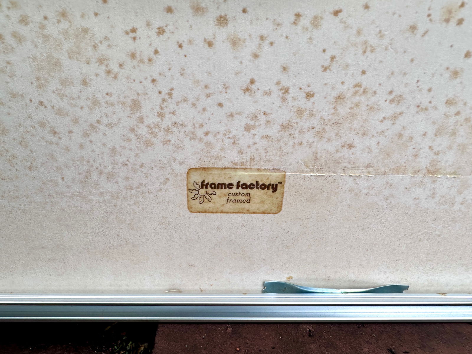 1970s Large 51" Original Signed Carol Summers "Rocky Mountains" Woodcut Print - 8