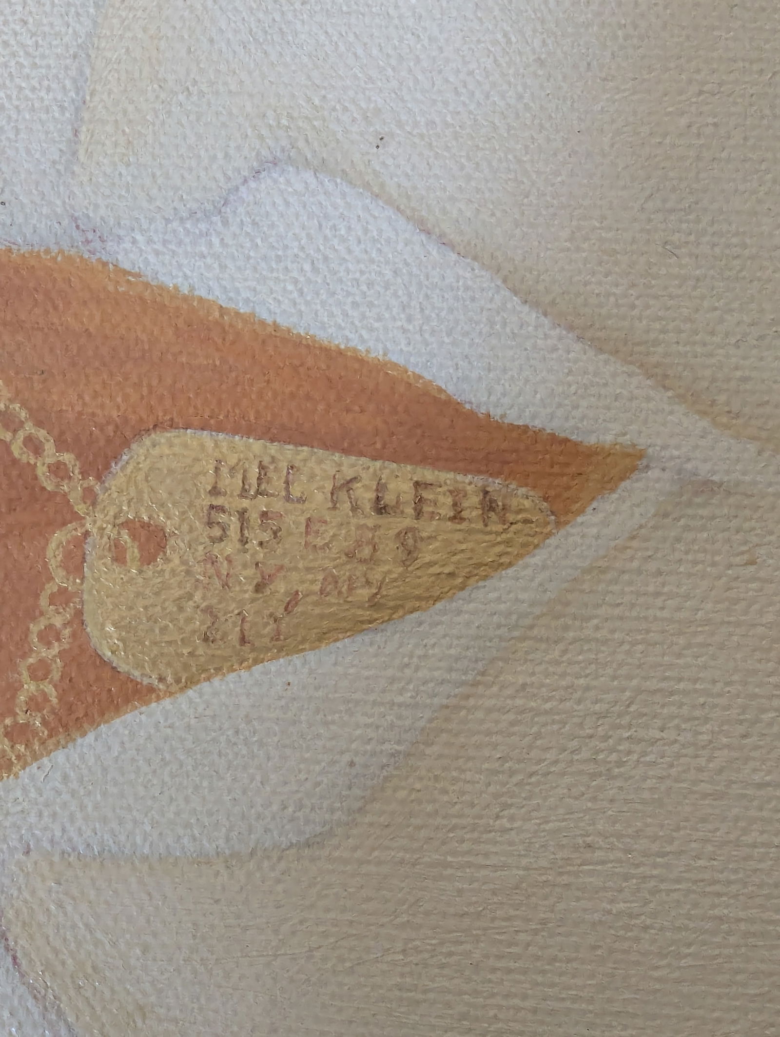 Late 20th Century Portrait of Man With Coca Cola Bottle Framed Acrylic Painting by Larry Zingale - 4