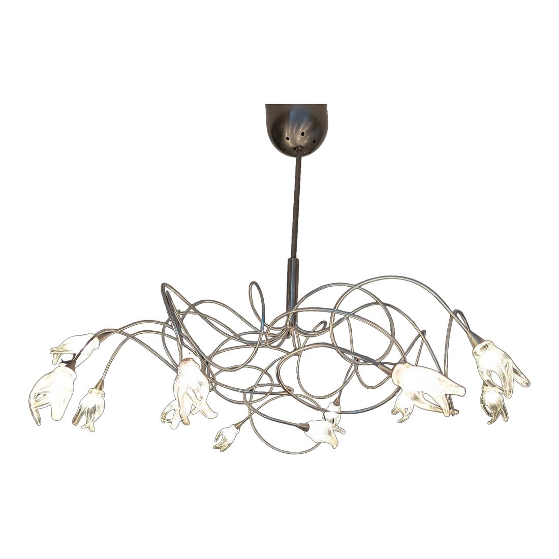 1990s Harco Loor Designer Lighting Fixture/Chandelier (1 of 8)