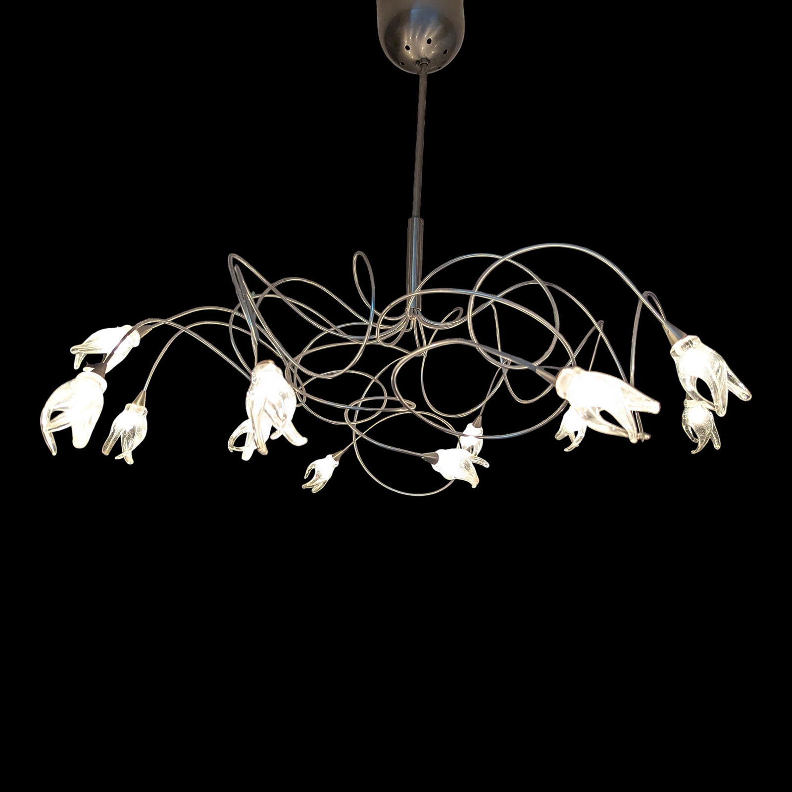 1990s Harco Loor Designer Lighting Fixture/Chandelier - 3
