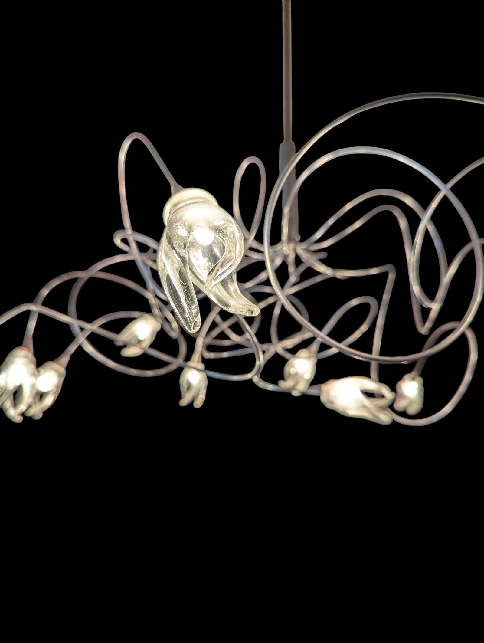 1990s Harco Loor Designer Lighting Fixture/Chandelier - 4
