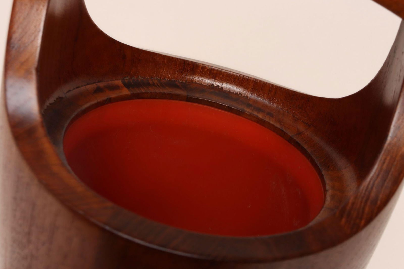 Danish Modern Staved Teak "Congo" Ice Bucket by Jens Quistgaard for Dansk - 17