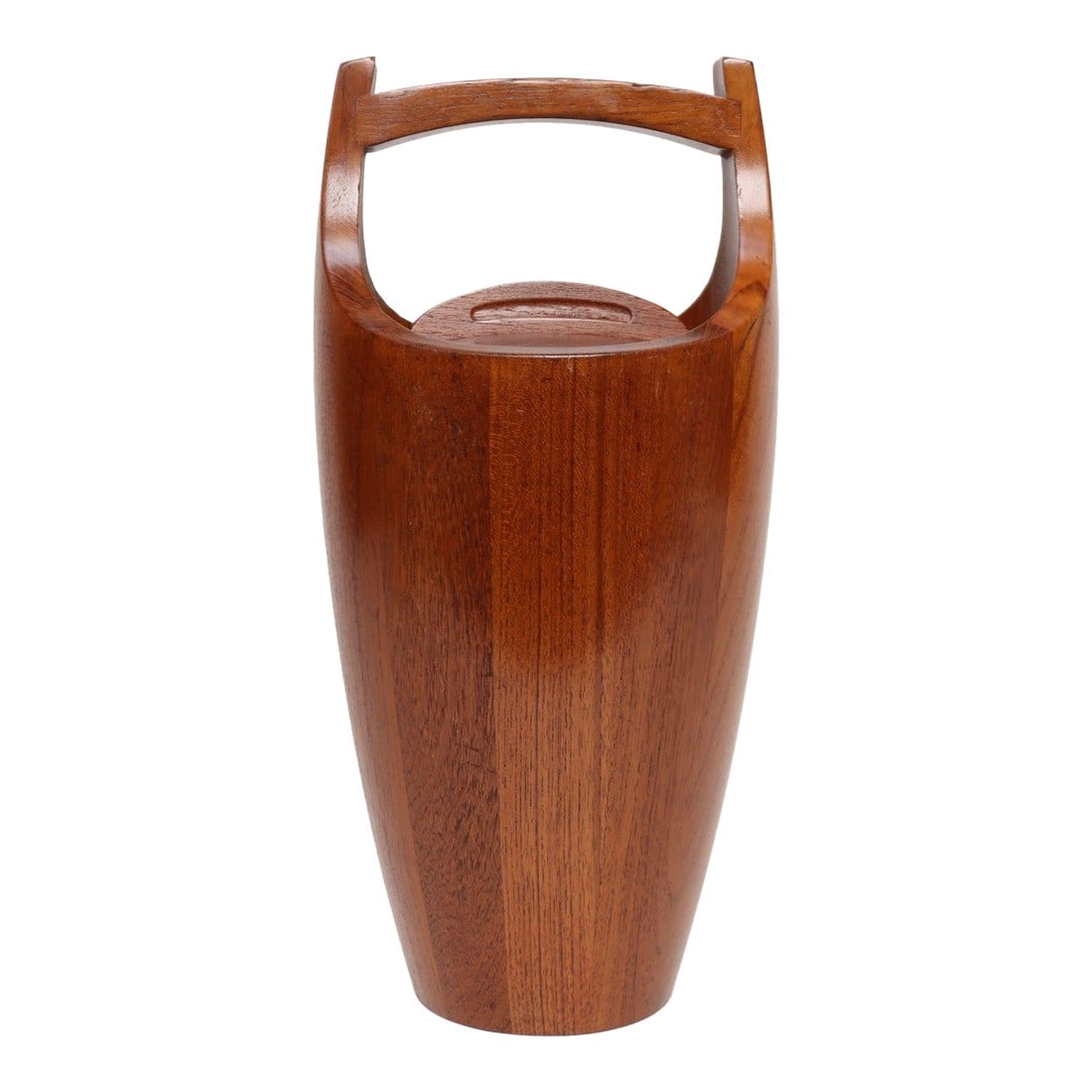 Danish Modern Staved Teak "Congo" Ice Bucket by Jens Quistgaard for Dansk (1 of 18)