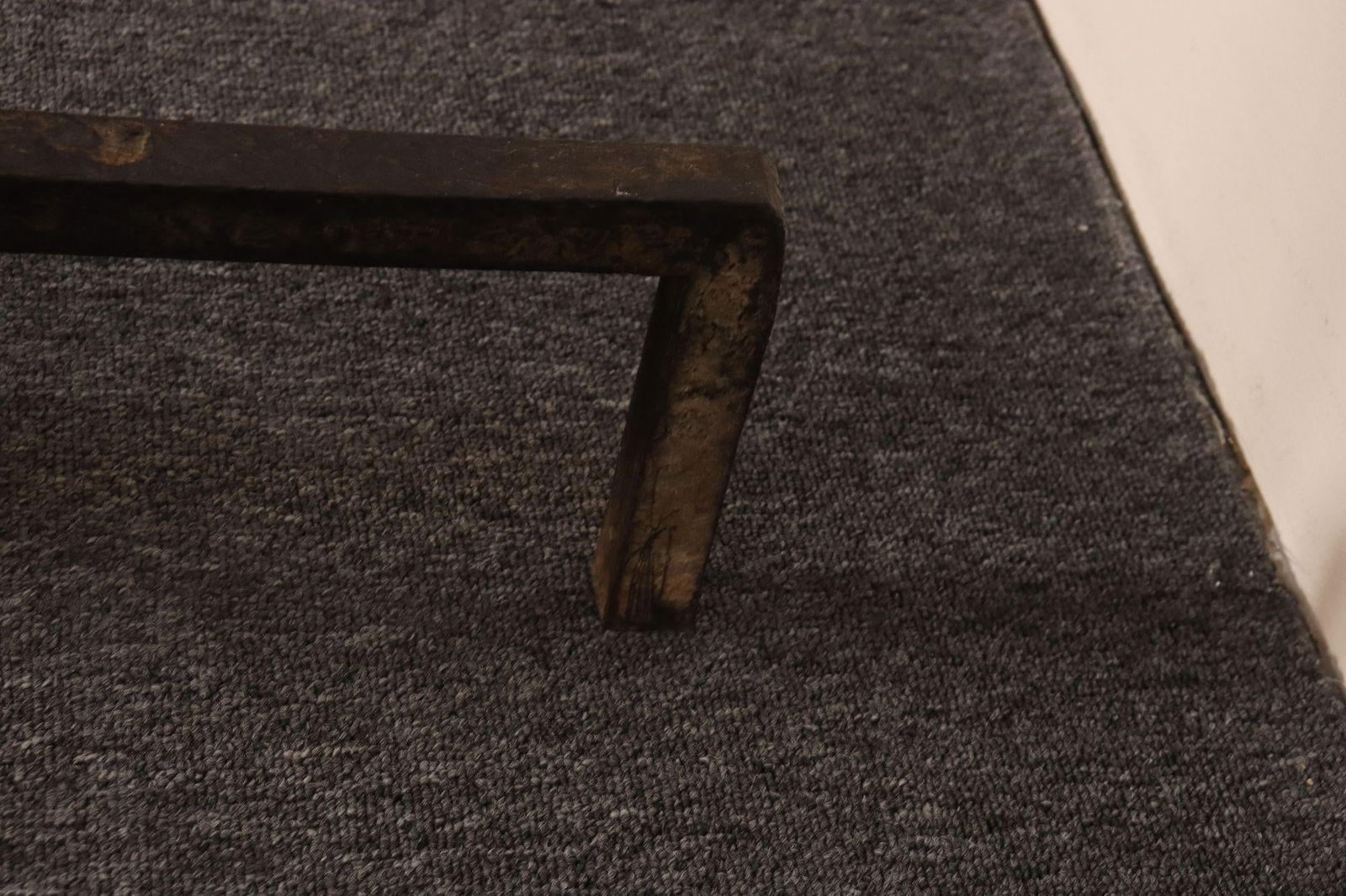 Pair of Gothic Revival Firedogs / Andirons With Basket Twist and Scroll Motif - 15