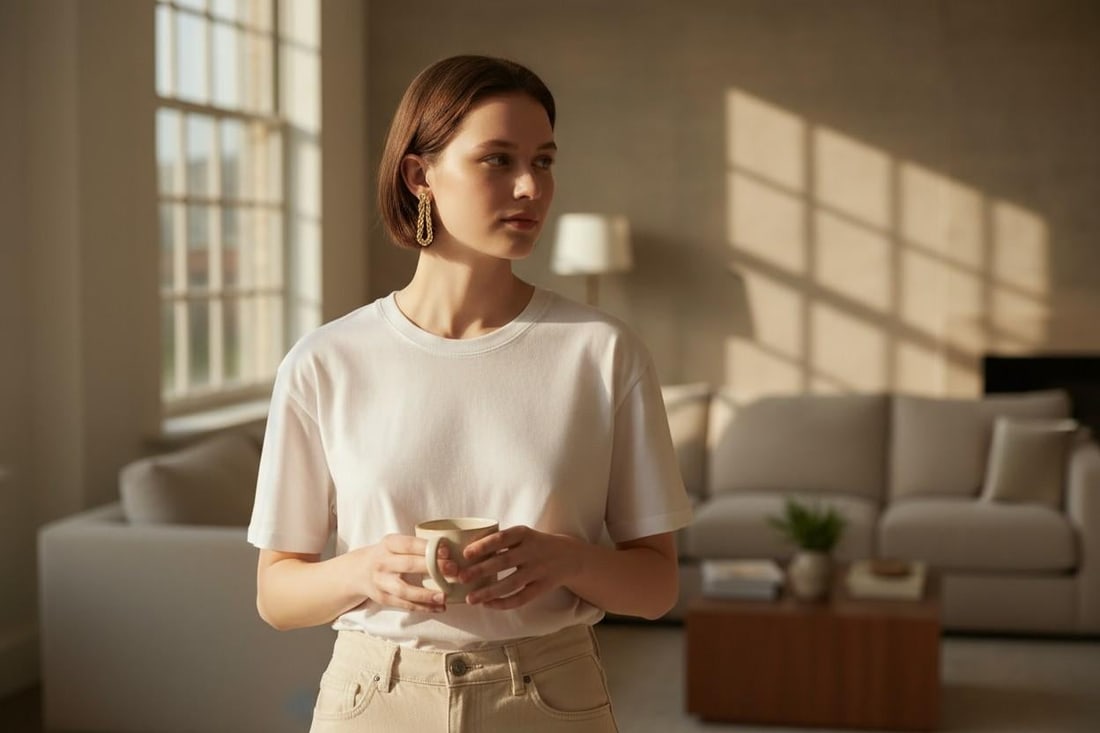 14k Yellow Gold Rope Chain Looping Spiral Chain Design Earrings, A Pair - 5