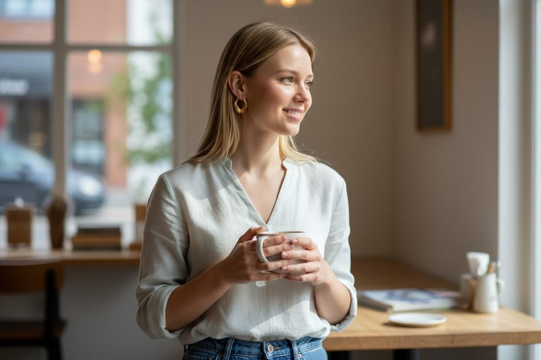 Late 20th Century 14k Yellow Gold Florentine Engraved Hoop Earrings, A Pair - 2