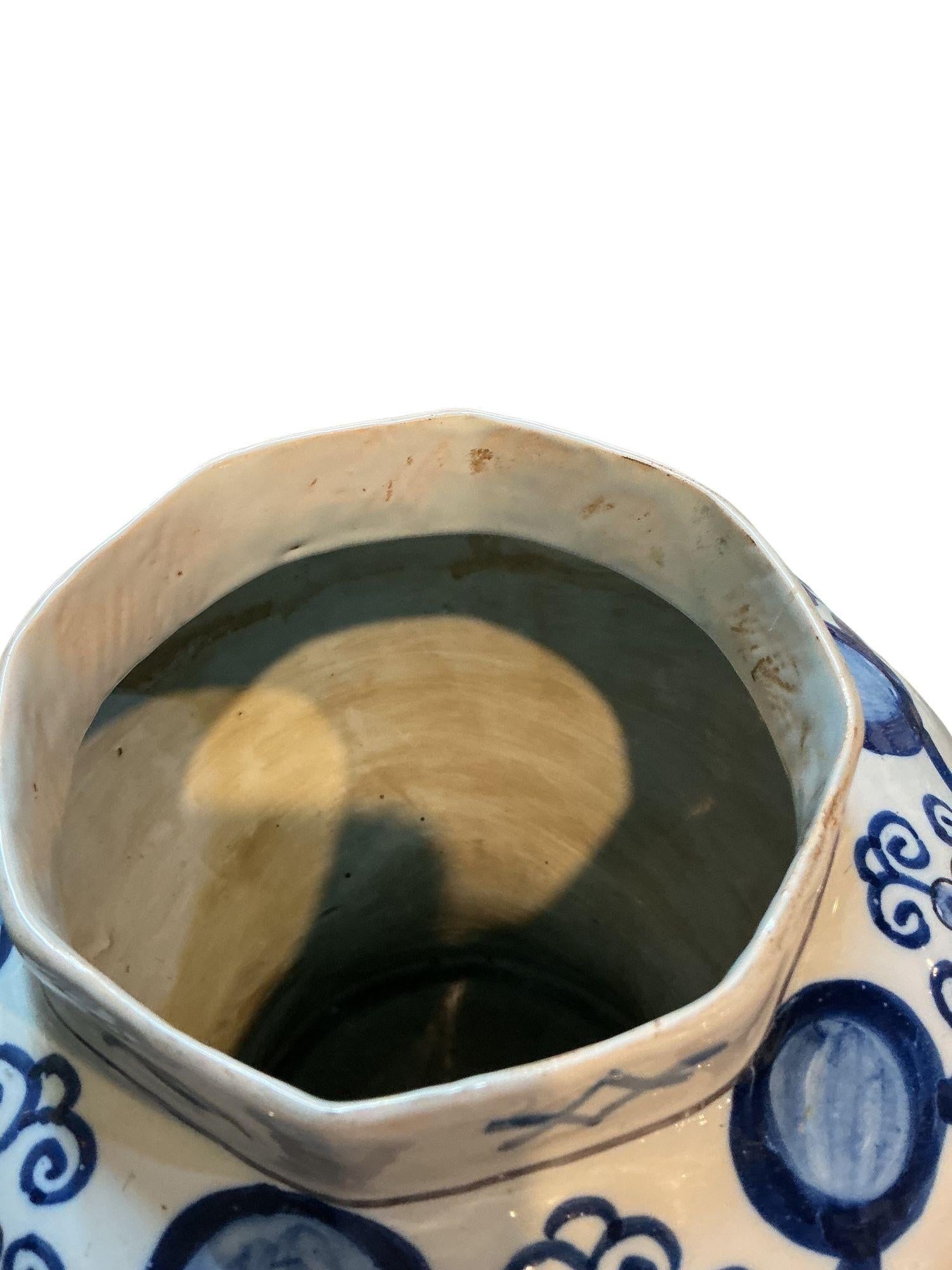 18th Century Johannes Van Duijn Dutch Ceramic Vase - 14