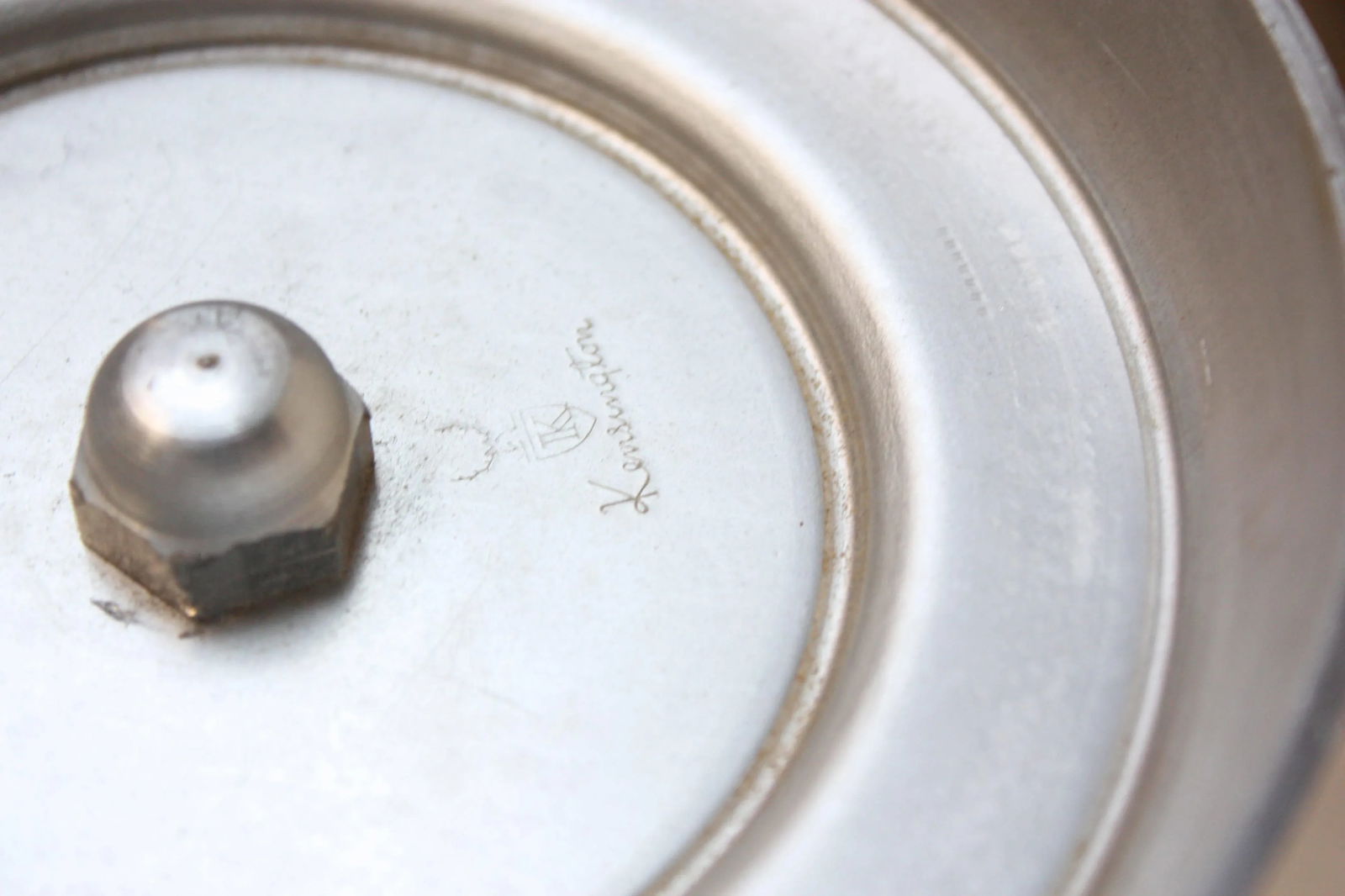 Deco Aluminum 'Stratford' Compotes by Lurelle Guild for Kensington - Set of 3 - 8