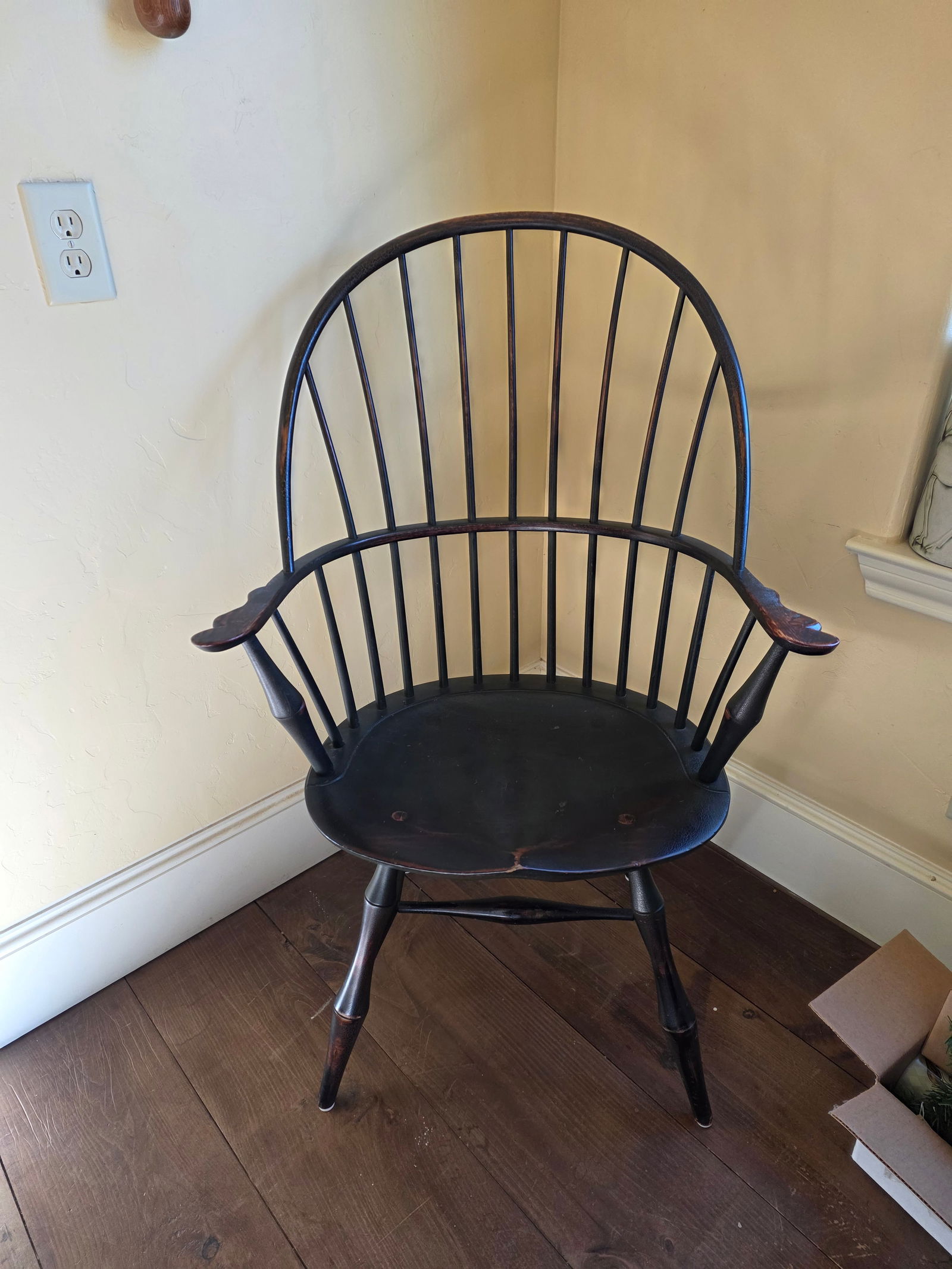 American Hoopback Windsor Chair Historical Copy by D. R. Dimes - 15