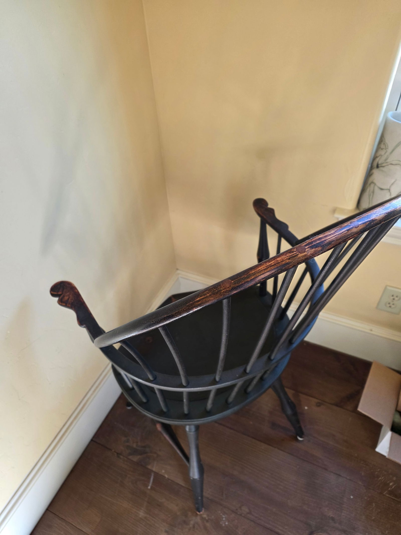 American Hoopback Windsor Chair Historical Copy by D. R. Dimes - 3