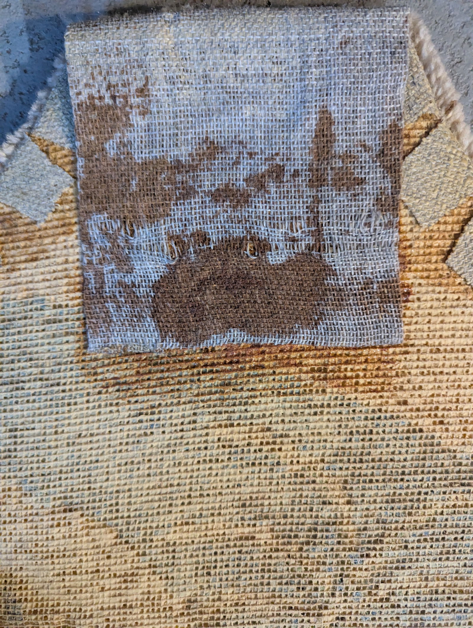 Late 20th Century Hand Crafted Decorative Jaffa Carpet Designed and Made in Israel Featuring Old Jer - 7