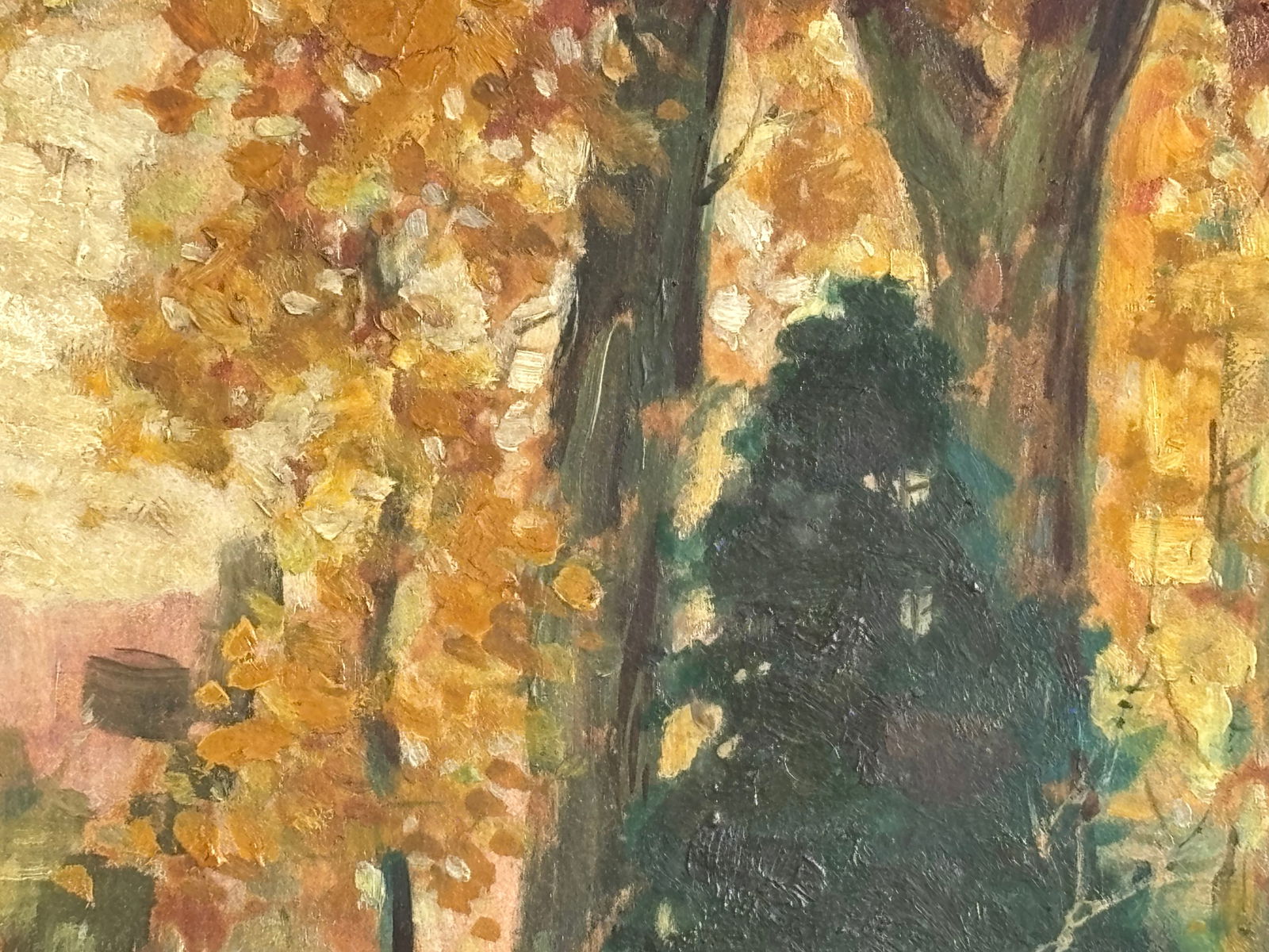 Late 19th C. Original Oil on Board - American Impressionist Landscape - 3