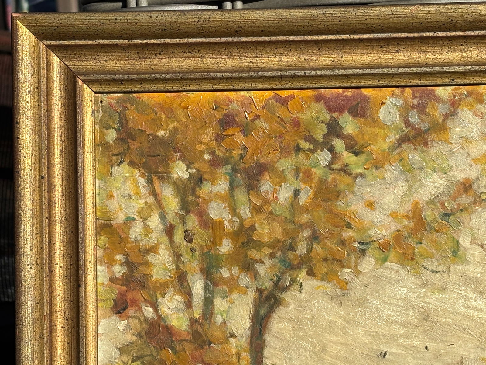 Late 19th C. Original Oil on Board - American Impressionist Landscape - 5