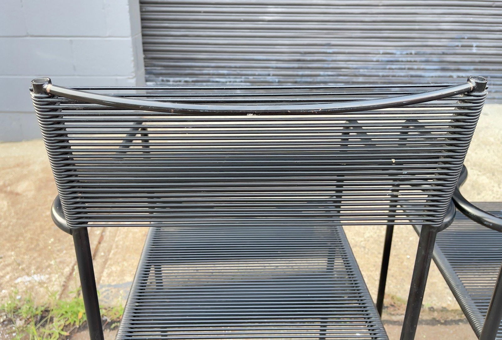 Vintage Italian Spaghetti Strap Armchairs Modèle 131 Attributed to Giandomenico Belotti for - 13