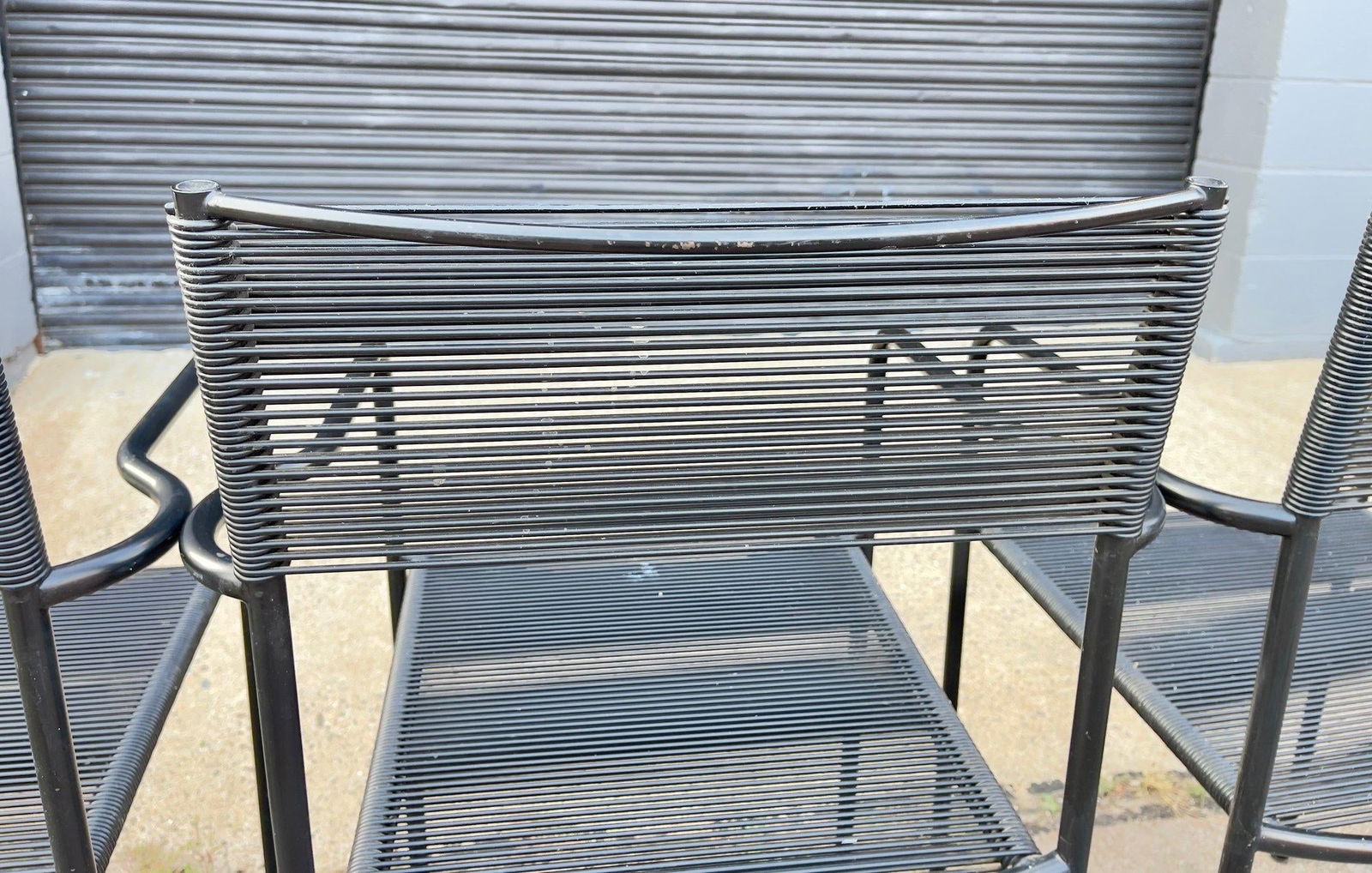 Vintage Italian Spaghetti Strap Armchairs Modèle 131 Attributed to Giandomenico Belotti for - 14