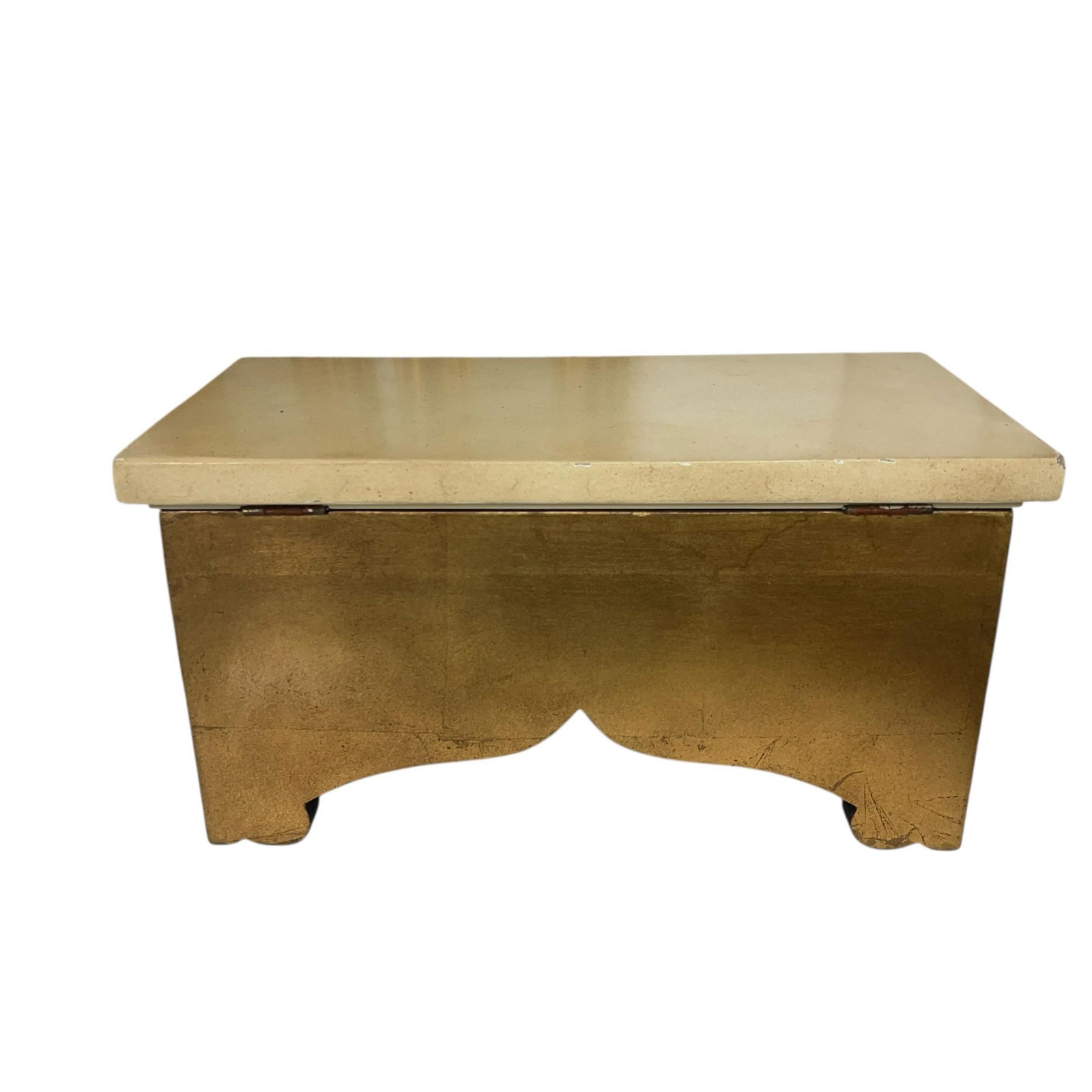 Vintage Large Carved Giltwood Florentine Style Decorative Box - 3