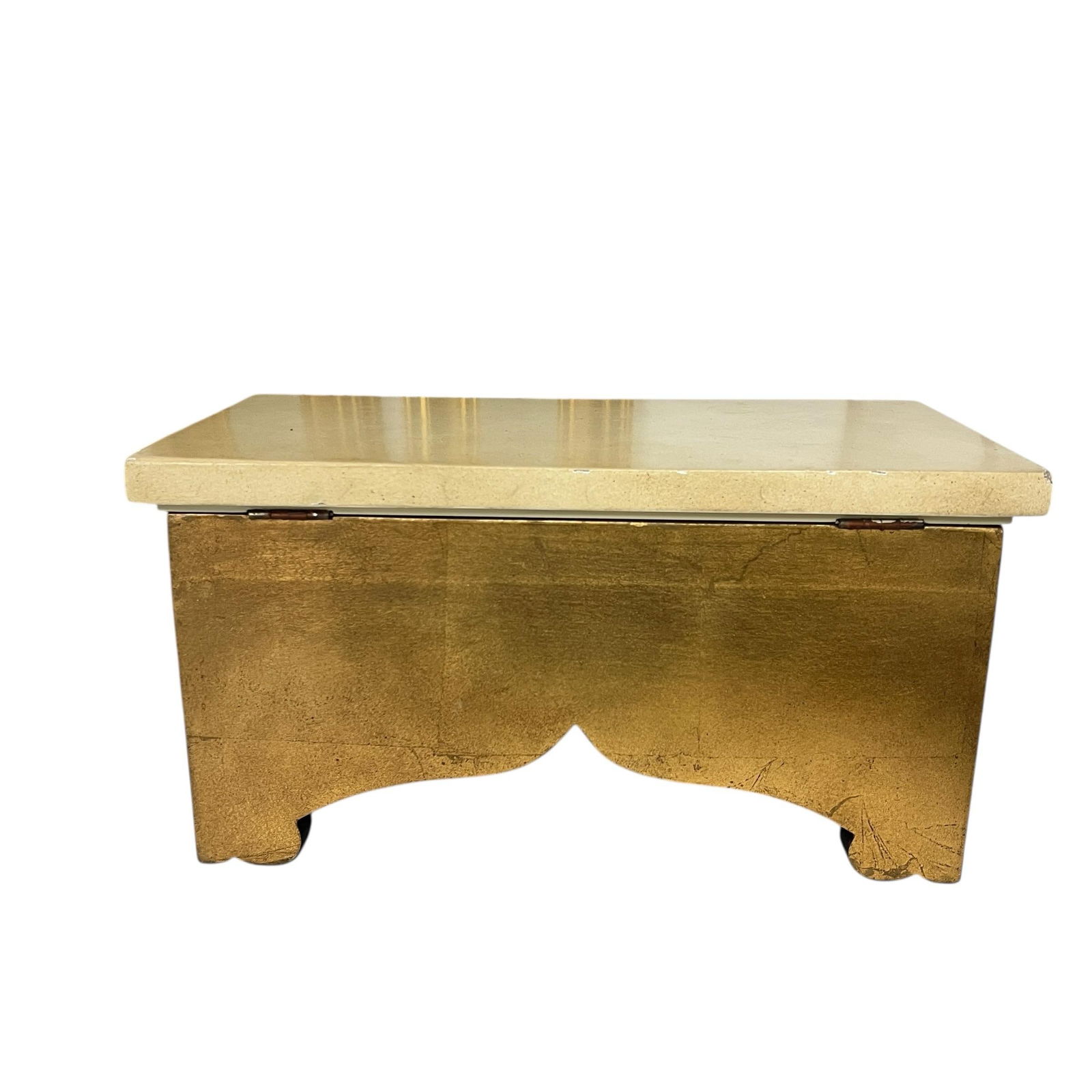 Vintage Large Carved Giltwood Florentine Style Decorative Box - 4