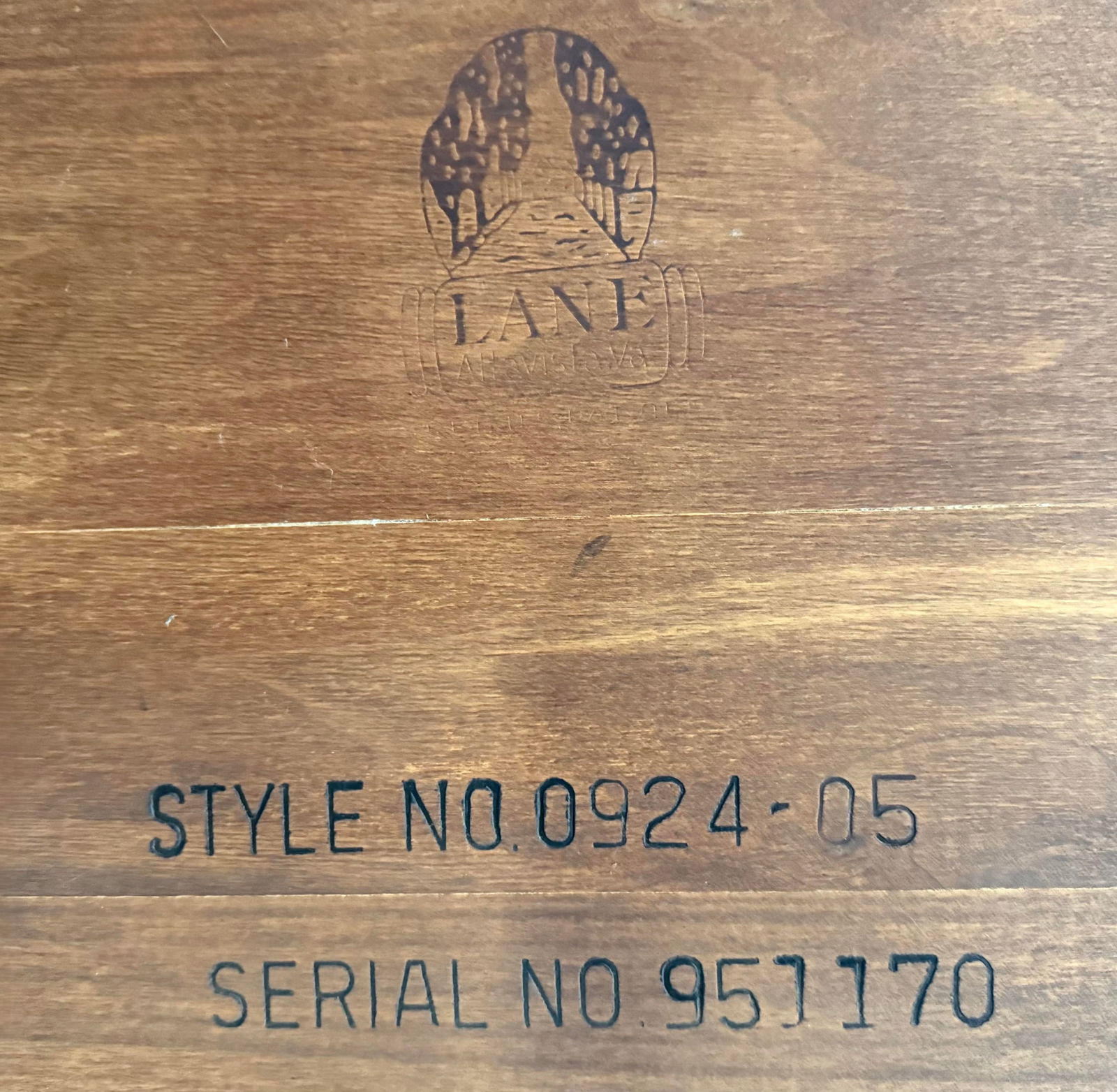 Pair of 1960s Mid Century Lane "Monte Carlo" Side or End Tables - Walnut + Mosaic Tile - 12