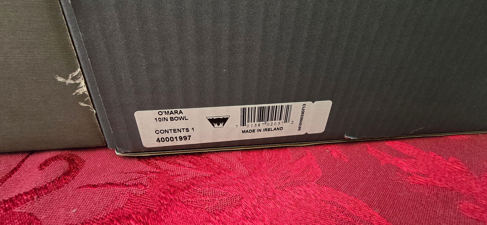 Vintage Waterford Crystal Set With Original Boxes & Labels - O'Mara 10" Bowl, Waterville Pitcher & F - 14