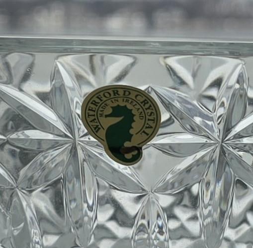 Vintage Waterford Crystal Set With Original Boxes & Labels - O'Mara 10" Bowl, Waterville Pitcher & F - 7