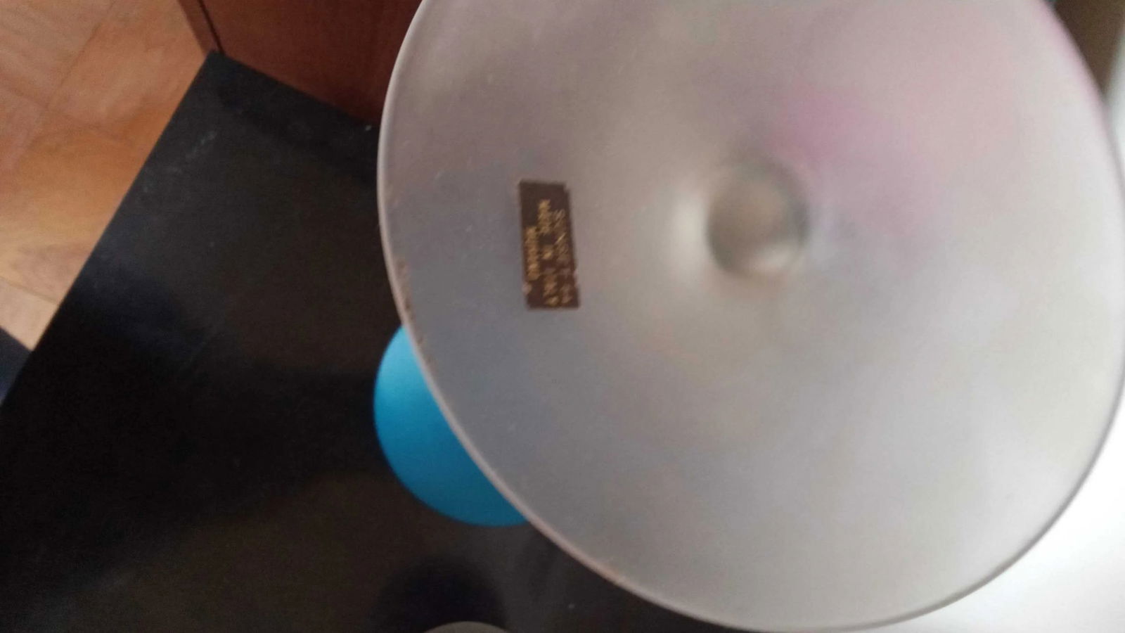 1960s Pair of Carlo Moretti Satinato Murano Glass Blue Goblet Vases - 4