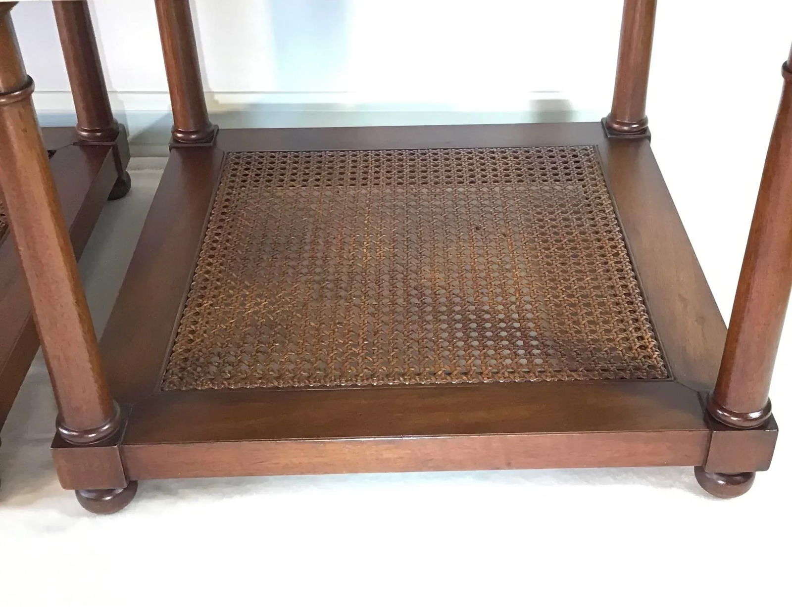 1960s John Stuart Inc. Grand Rapids New York End Tables - a Pair - 7