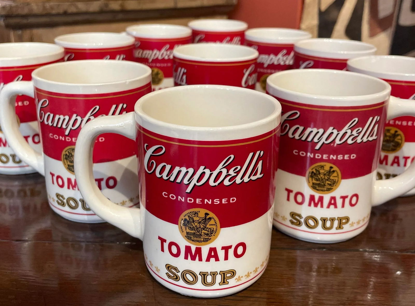1968 First Edition Campbell's Soup Mugs- Set of 11 - 4