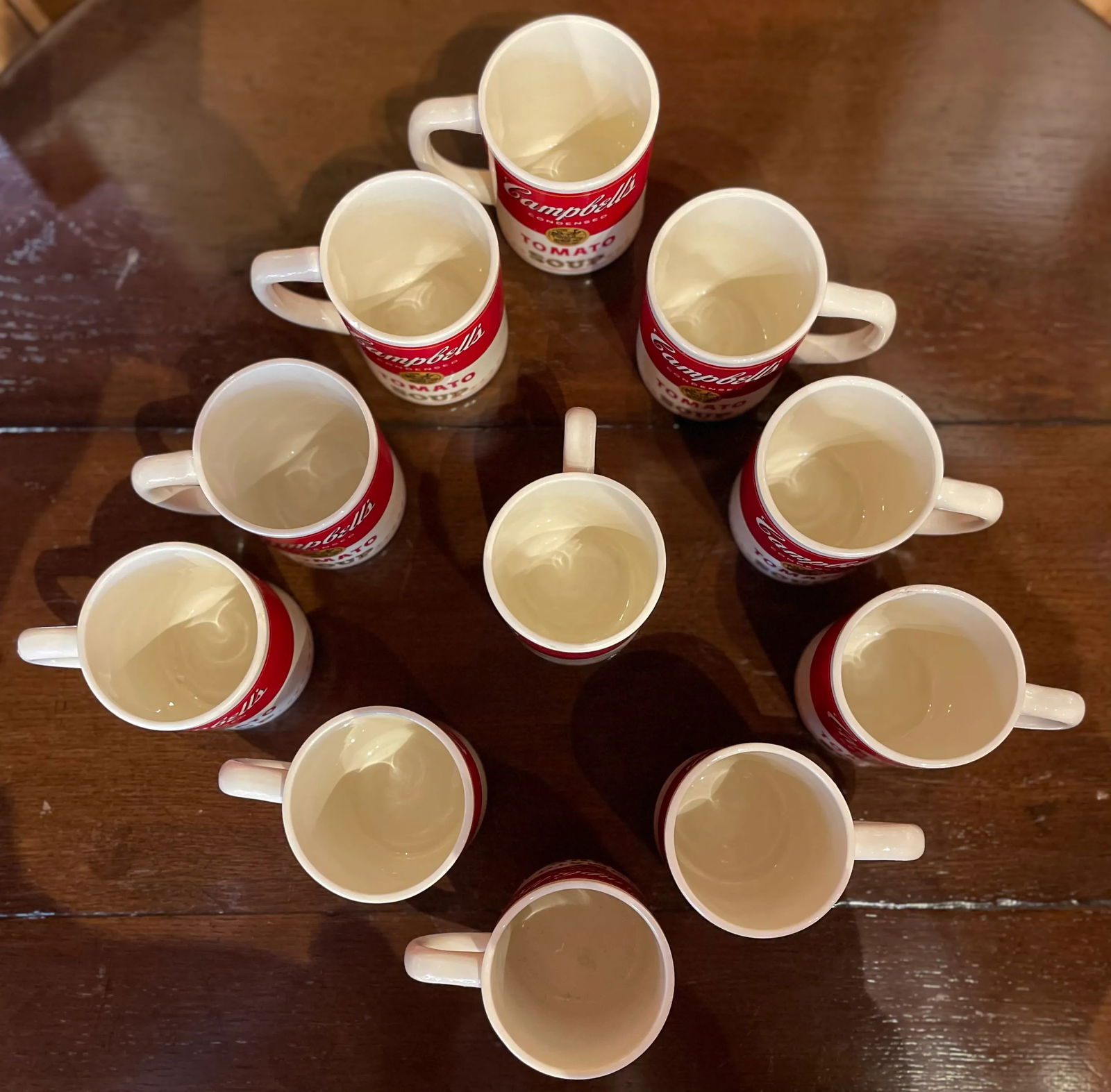 1968 First Edition Campbell's Soup Mugs- Set of 11 - 6