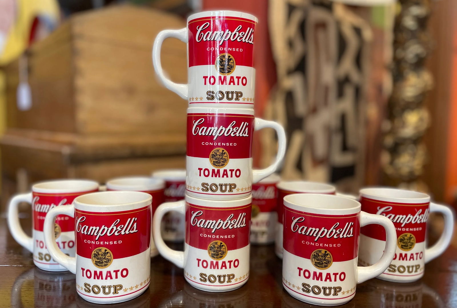 1968 First Edition Campbell's Soup Mugs- Set of 11 - 8