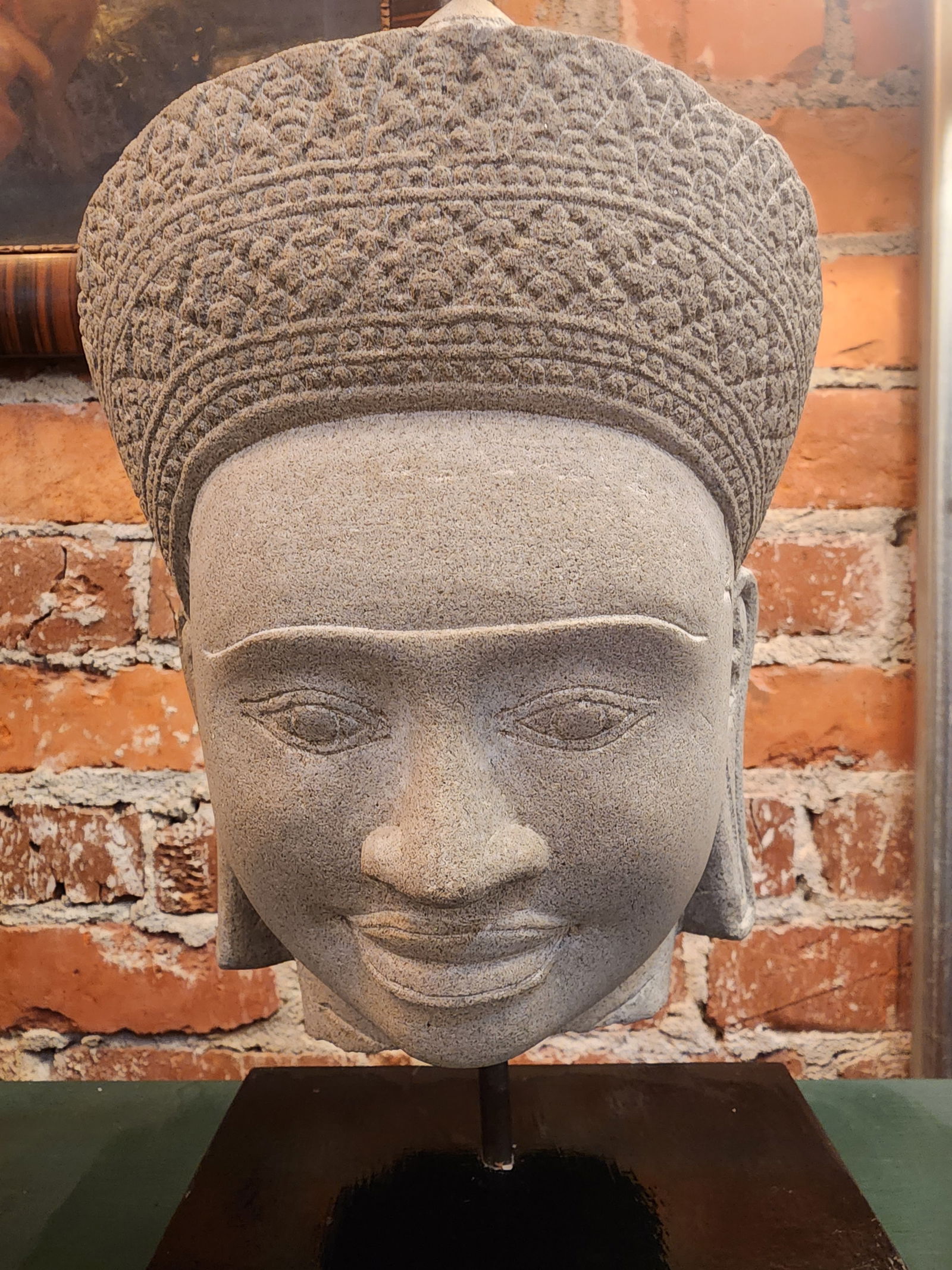 Fabulous Antique Carved Stone Khmer - 2