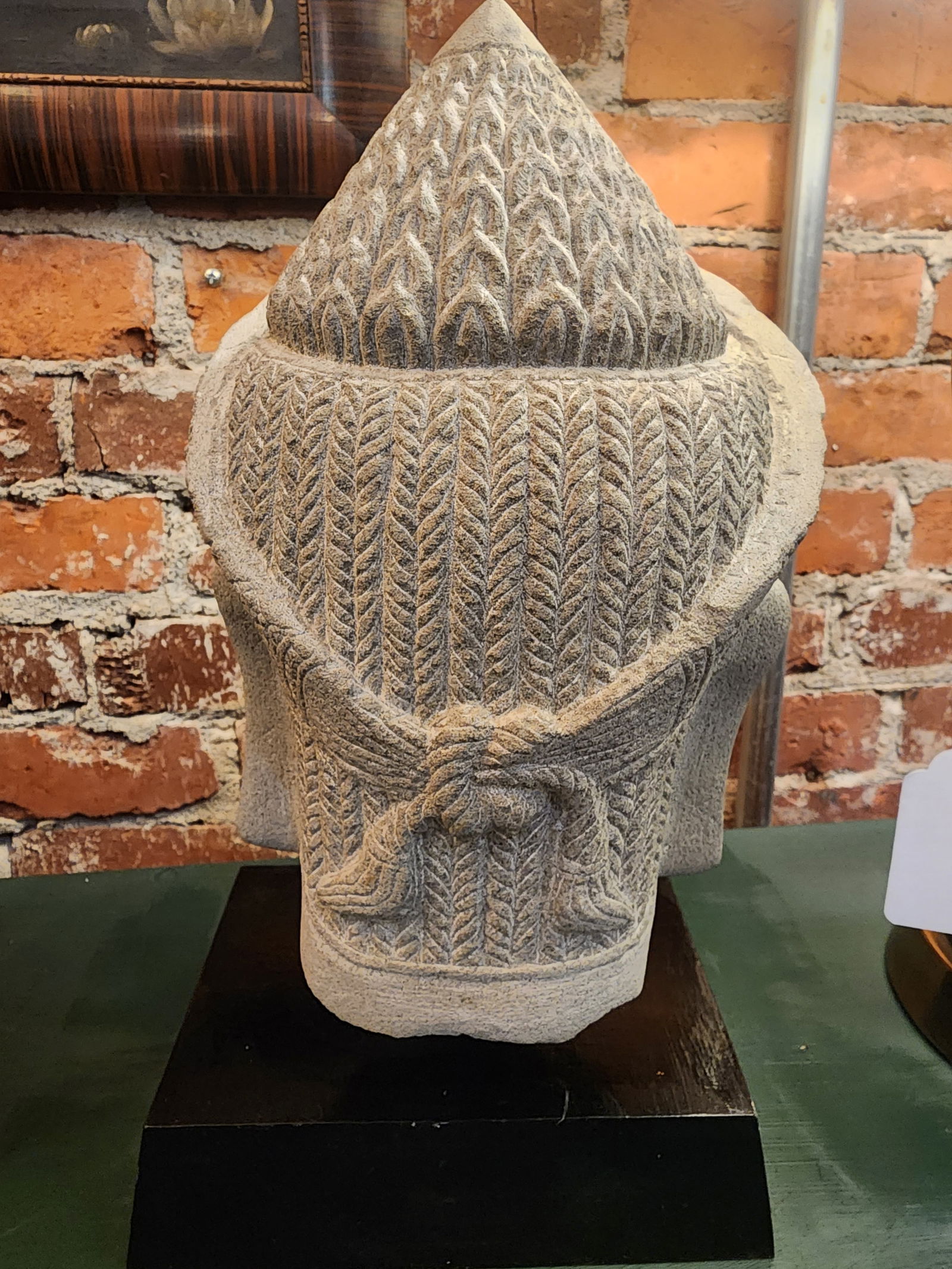 Fabulous Antique Carved Stone Khmer - 3