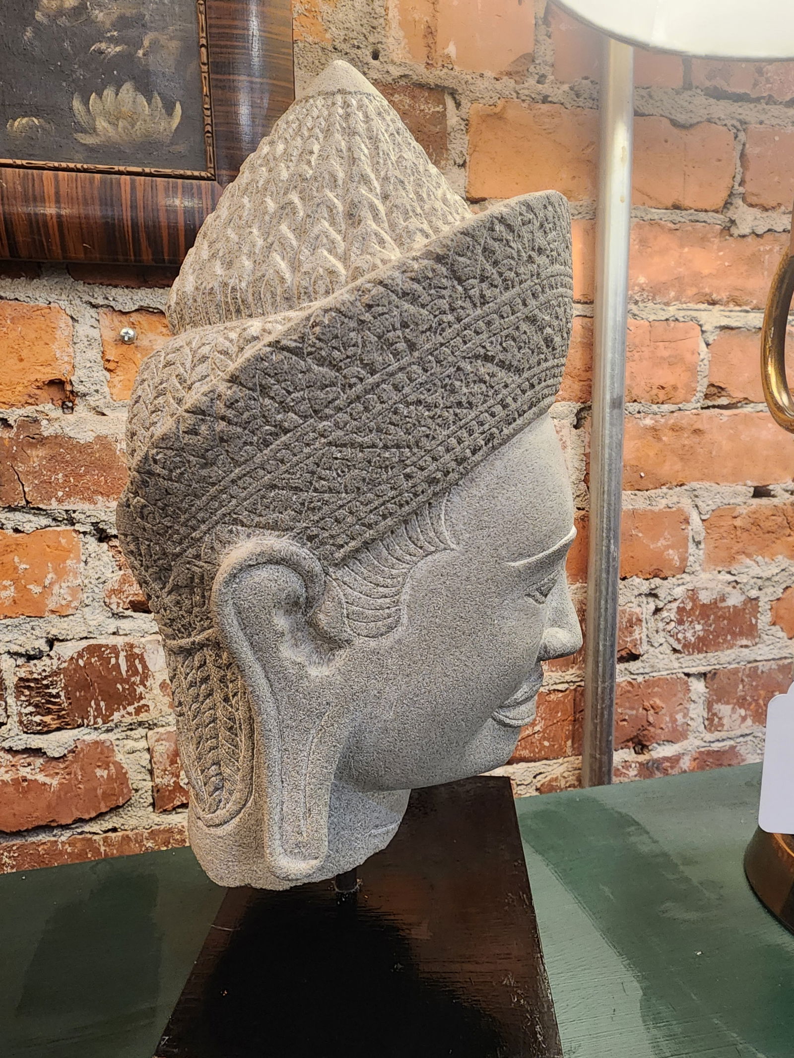 Fabulous Antique Carved Stone Khmer - 4