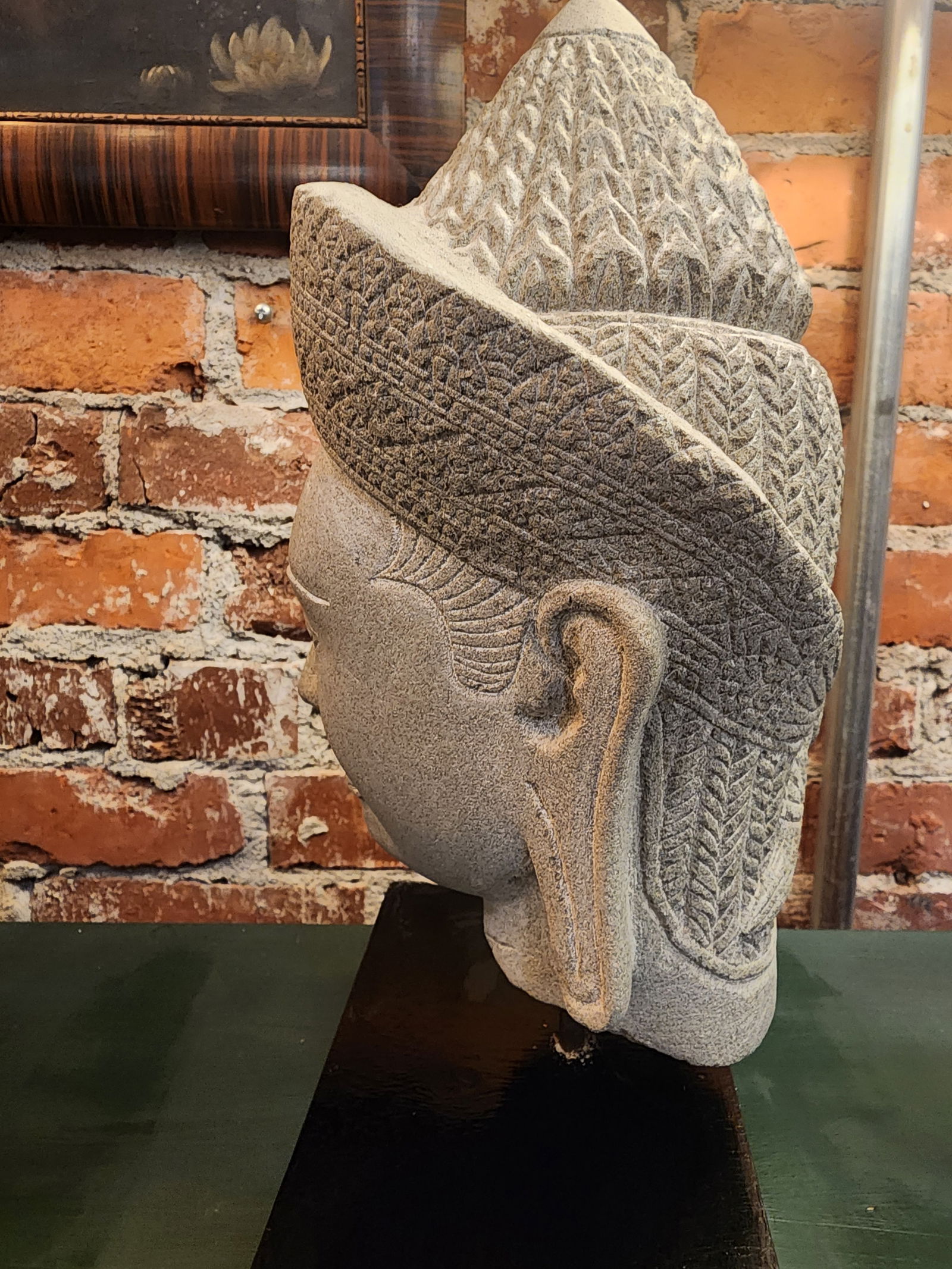 Fabulous Antique Carved Stone Khmer - 5