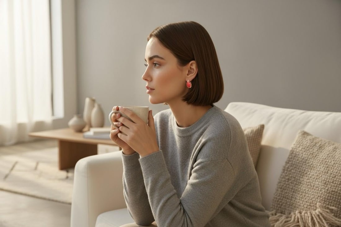 14k Rose Yellow Gold Floral Earrings Natural Carnelian Cabochons 20.40 Carats, A Pair - 5