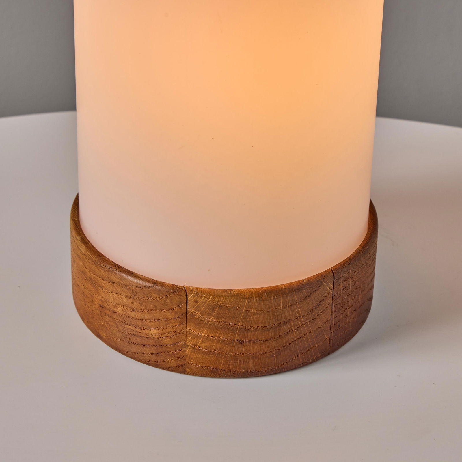 1950s Teak and Perspex Wall or Table Lamp by Uno and Ã–sten Kristiansson for Luxus - 11