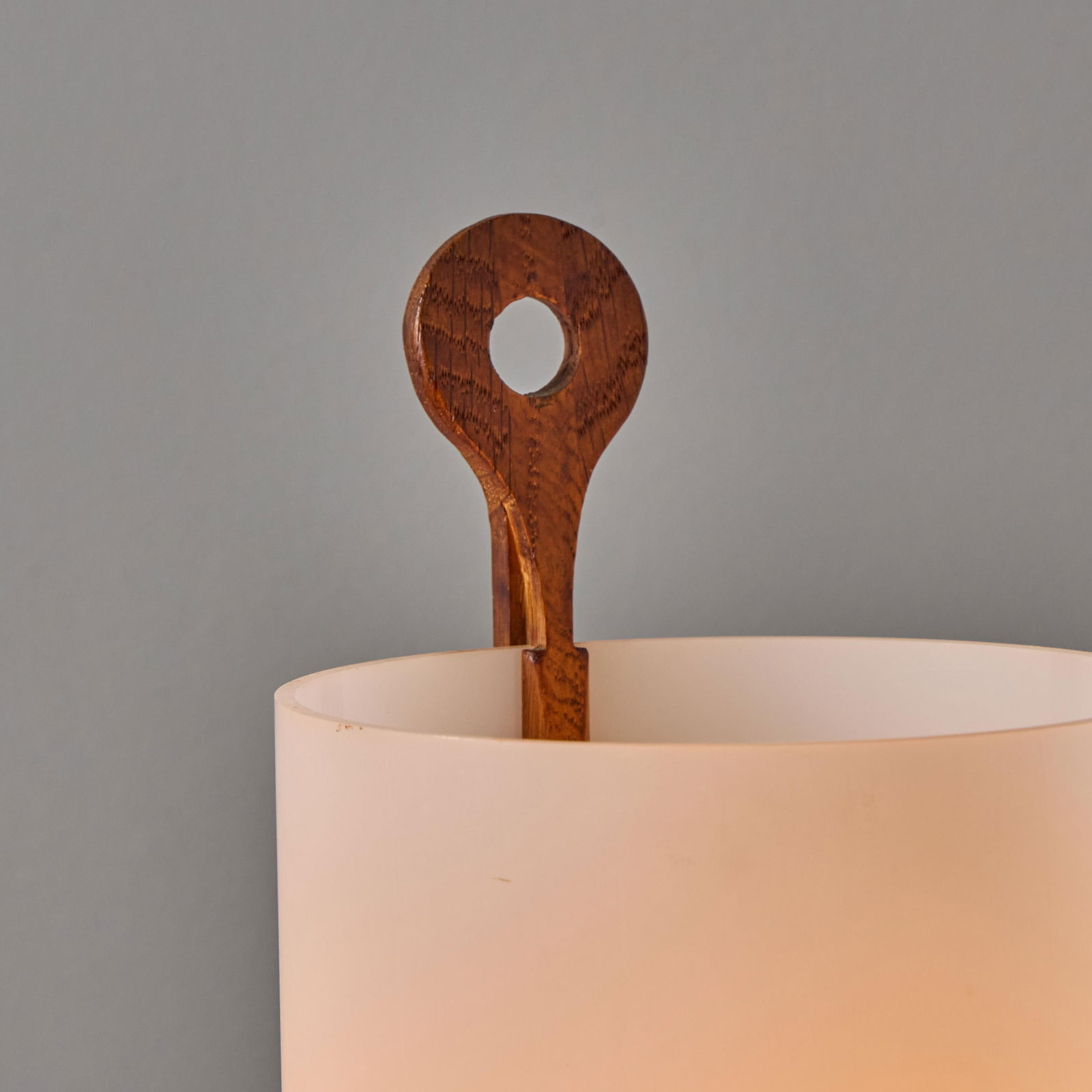 1950s Teak and Perspex Wall or Table Lamp by Uno and Ã–sten Kristiansson for Luxus - 13