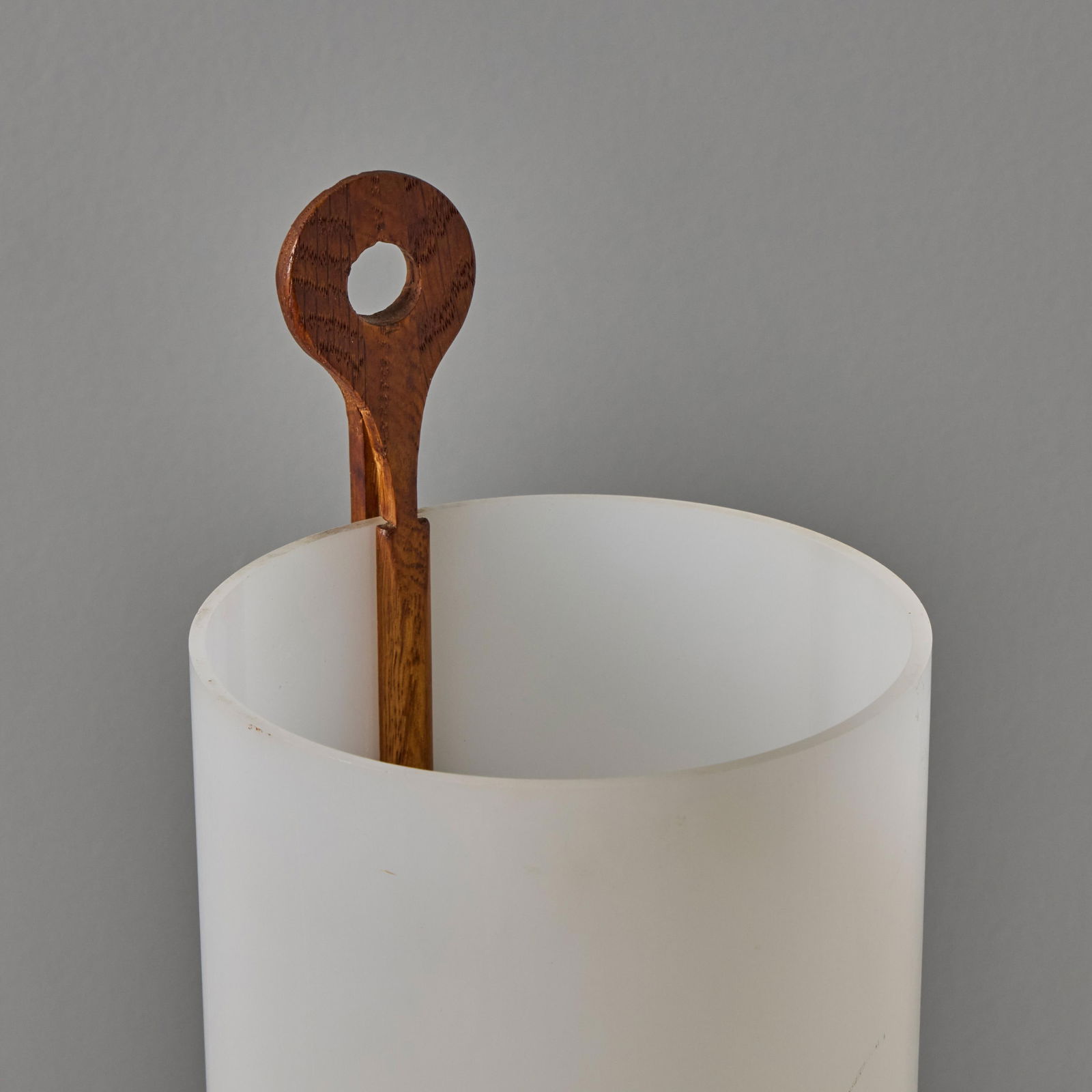 1950s Teak and Perspex Wall or Table Lamp by Uno and Ã–sten Kristiansson for Luxus - 14