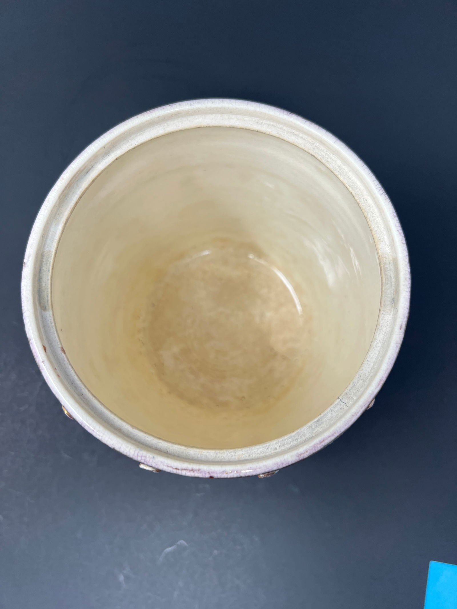 Antique Japanese Satsuma Lidded Biscuit Jar, Hand-Painted Gilt Moriage, Meiji c.1900 - 8