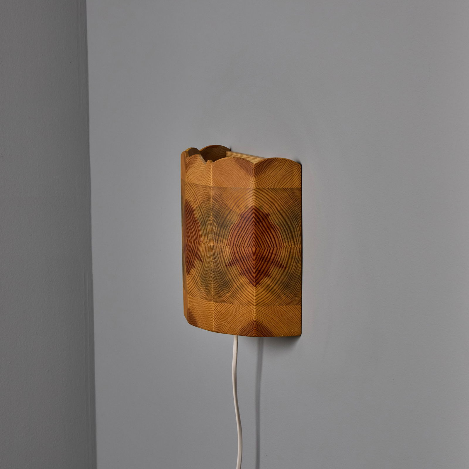 1960s Wood Wall Lamps Attributed to Hans-Agne Jakobsson for Ab Ellysett - a Pair - 11