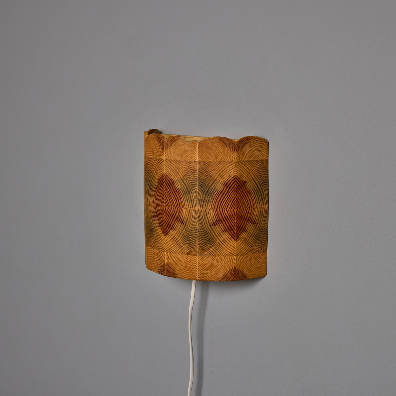 1960s Wood Wall Lamps Attributed to Hans-Agne Jakobsson for Ab Ellysett - a Pair - 9