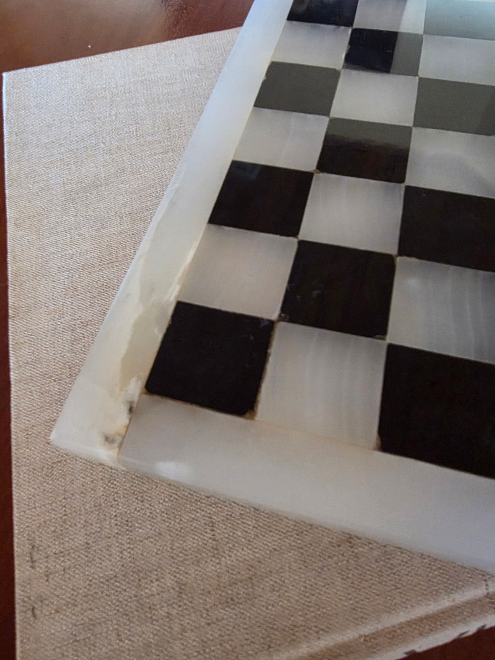 Marble and Onyx Chess Board - 4