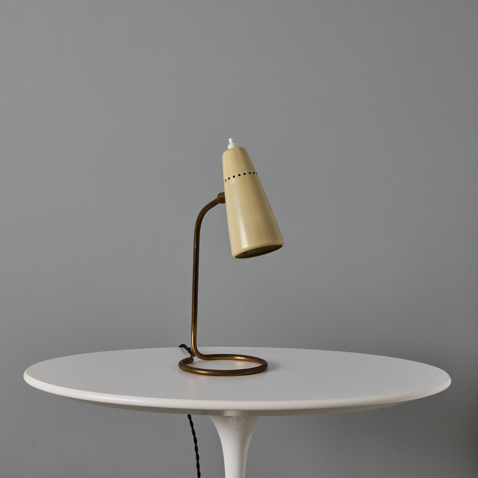 1950s Stilnovo Table Lamp With Original Yellow Label - 11