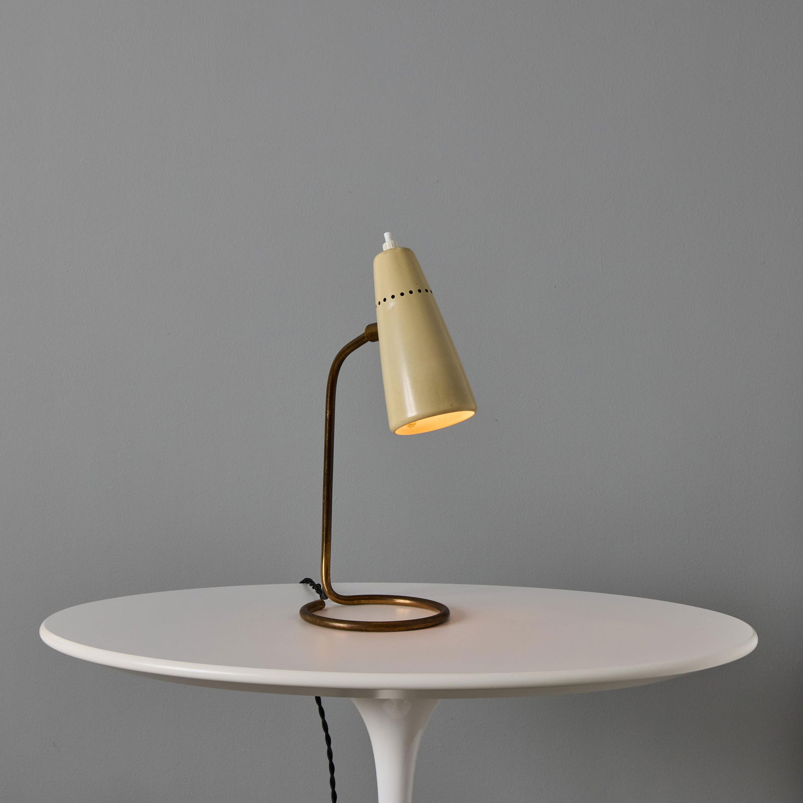 1950s Stilnovo Table Lamp With Original Yellow Label - 13