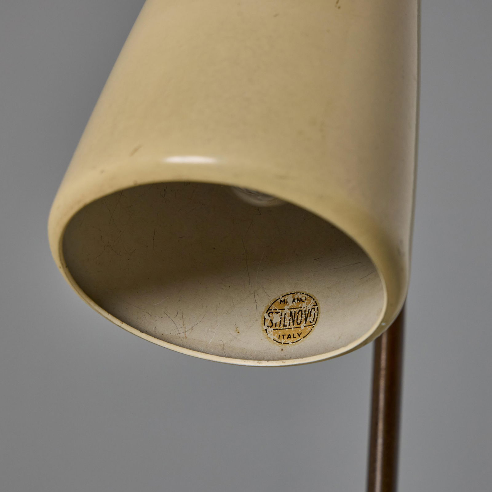 1950s Stilnovo Table Lamp With Original Yellow Label - 4